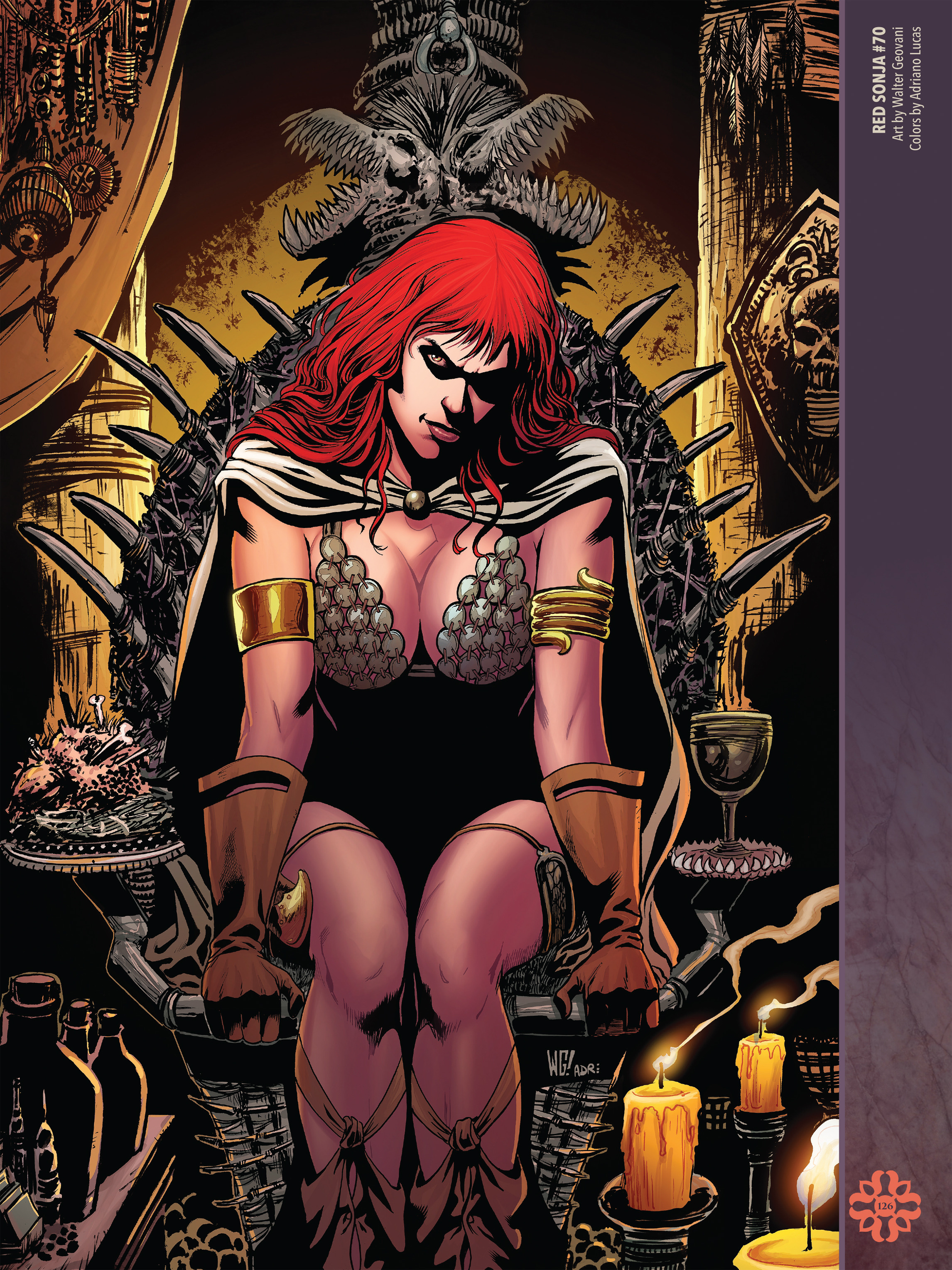 Read online The Art of Red Sonja comic -  Issue # TPB 2 (Part 2) - 27