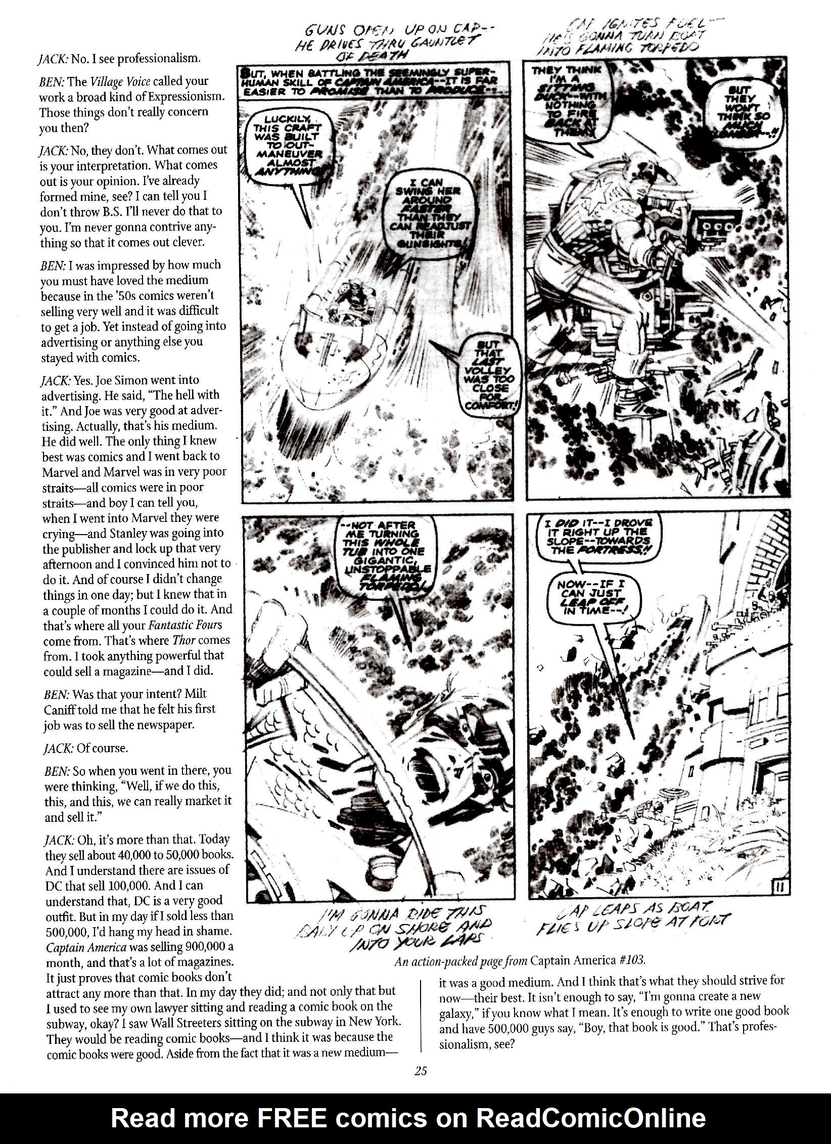 Read online The Jack Kirby Collector comic -  Issue #23 - 24