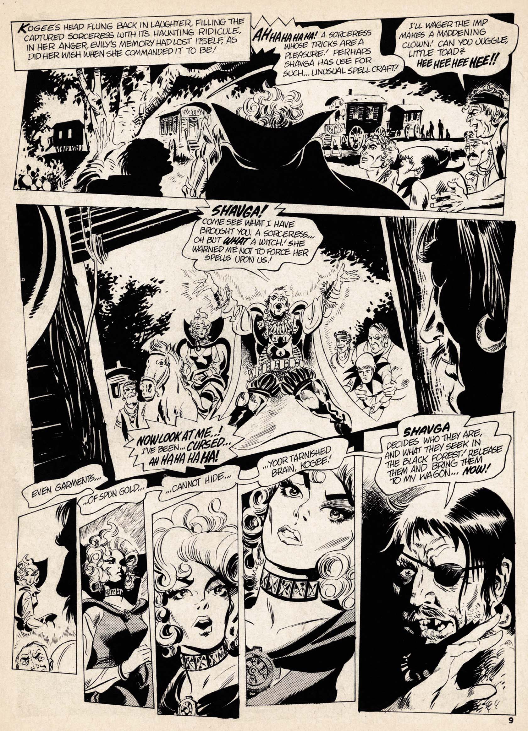 Read online Vampirella (1969) comic -  Issue #3 - 9