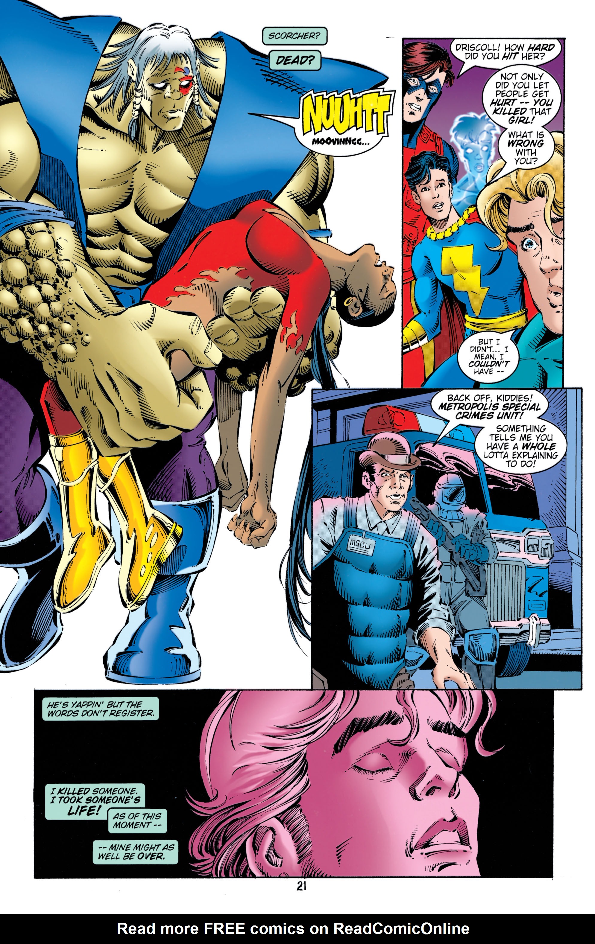 Read online Teen Titans (1996) comic -  Issue #21 - 22