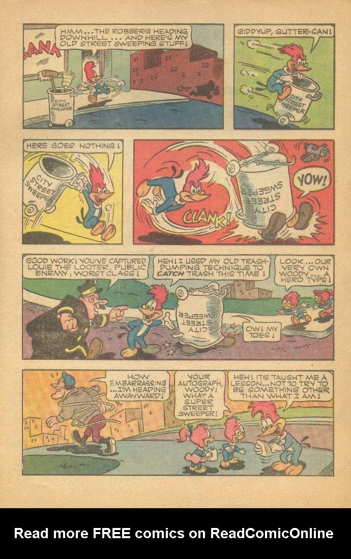 Read online Walter Lantz Woody Woodpecker (1962) comic -  Issue #76 - 33