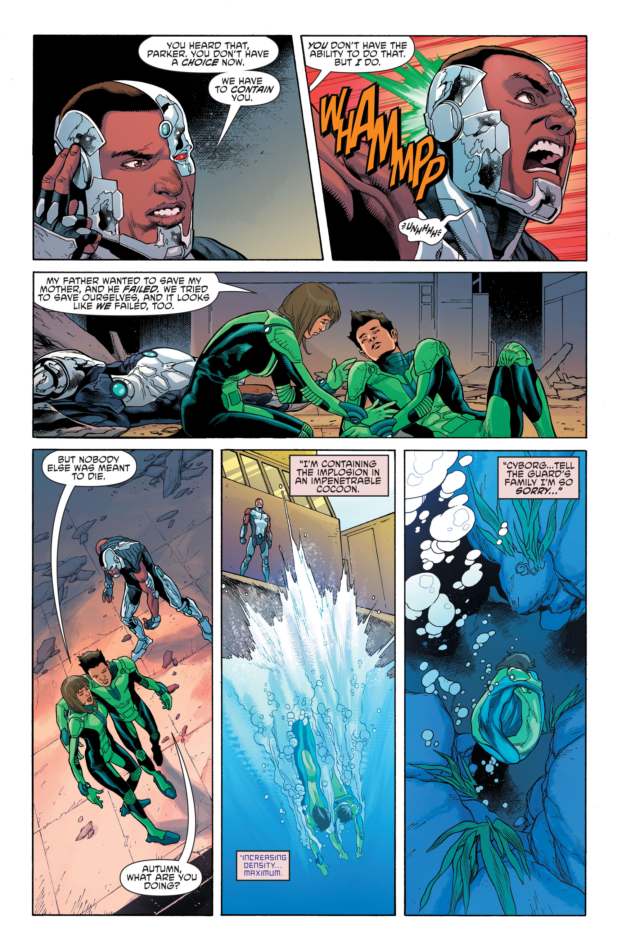 Read online Cyborg (2015) comic -  Issue #12 - 20