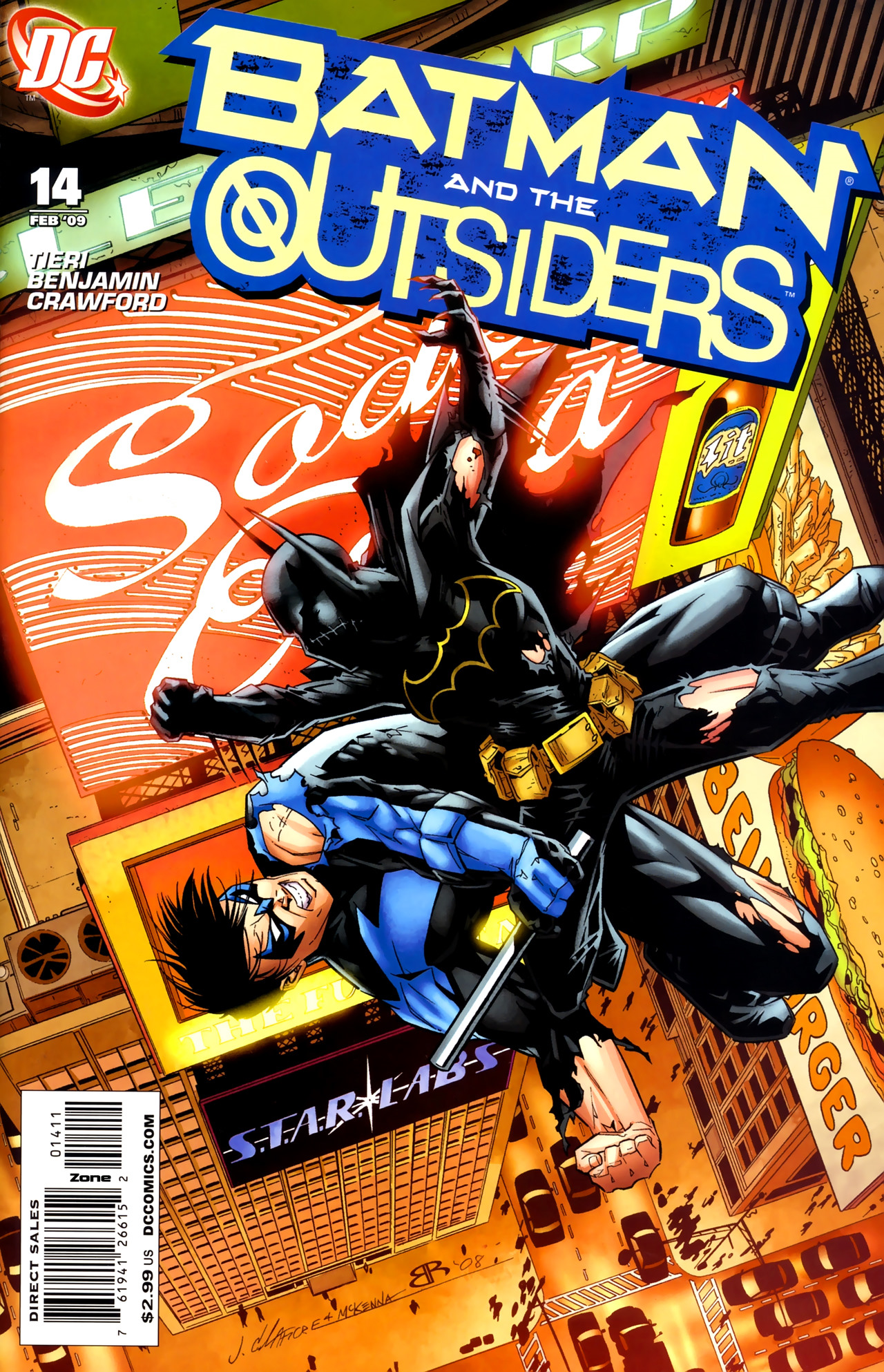 Read online Batman and the Outsiders (2007) comic -  Issue #14 - 1