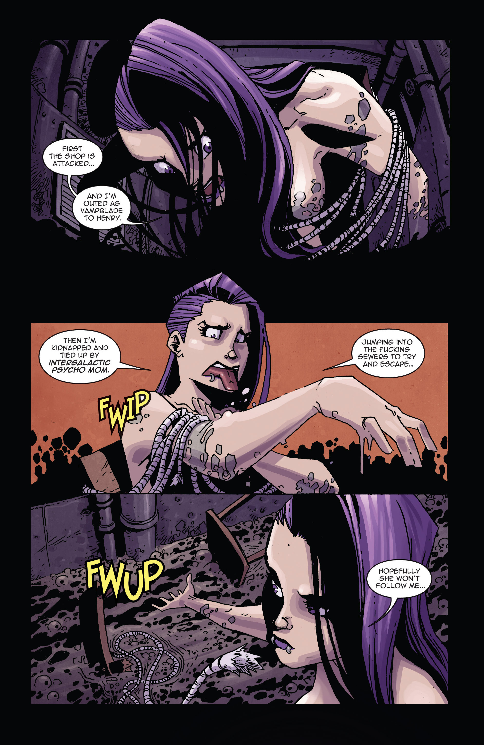 Read online Vampblade comic -  Issue #7 - 4