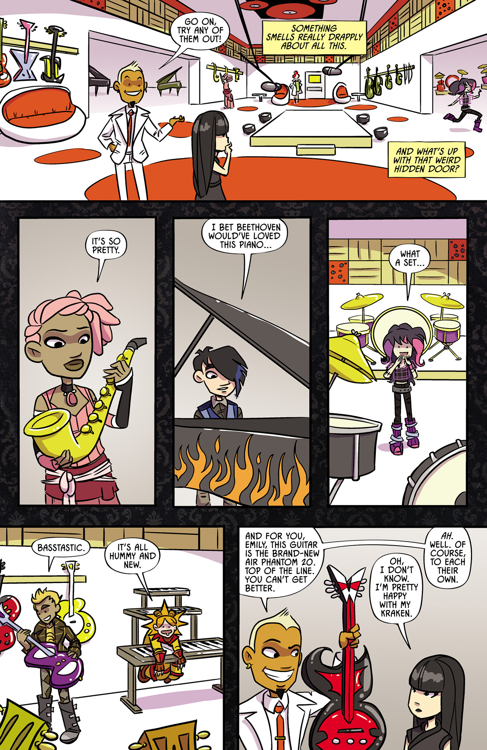 Read online Emily and the Strangers comic -  Issue #4 - 14