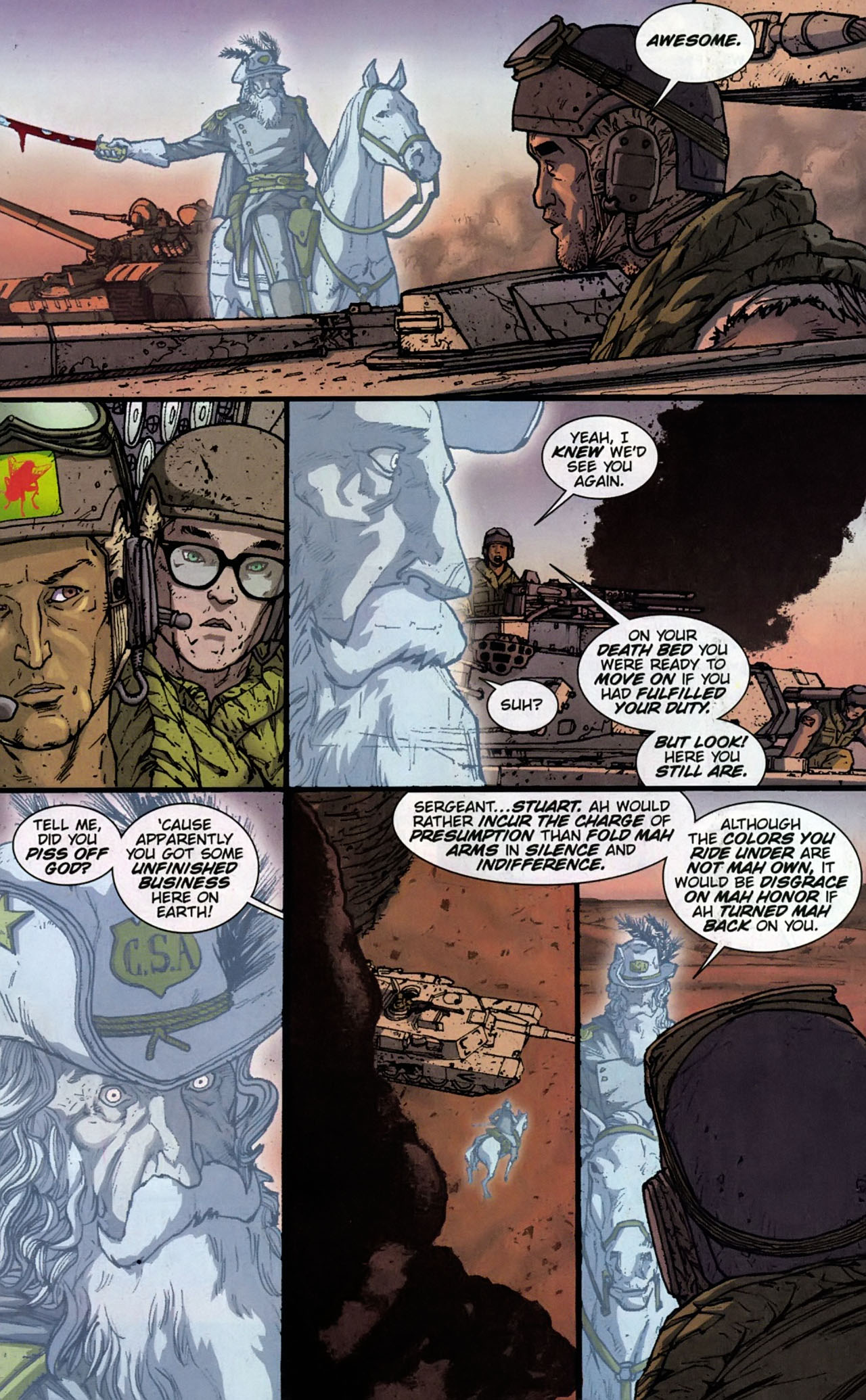 Read online The Haunted Tank comic -  Issue #1 - 23