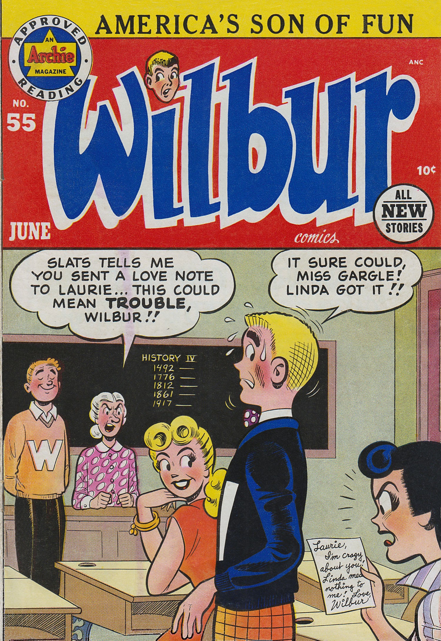 Read online Wilbur Comics comic -  Issue #55 - 1
