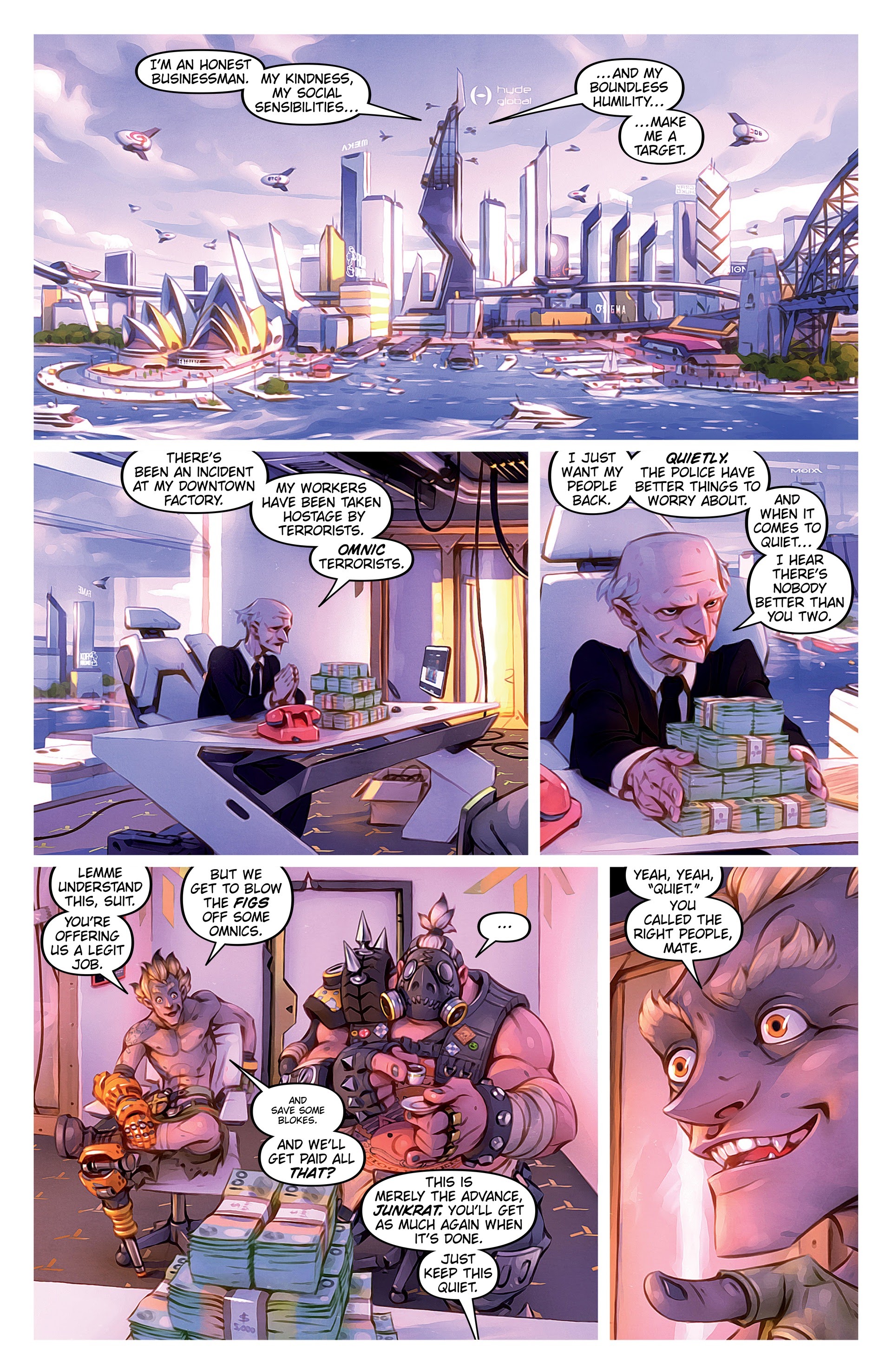 Read online Overwatch Anthology: Expanded Edition comic -  Issue # TPB (Part 1) - 31