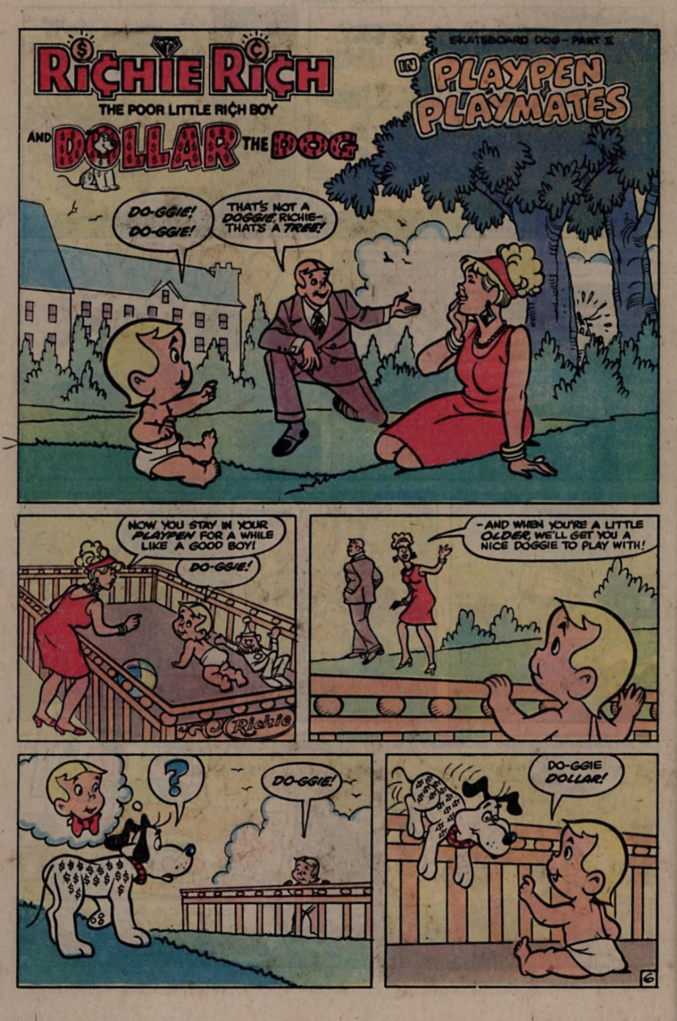 Read online Richie Rich & Dollar the Dog comic -  Issue #2 - 12