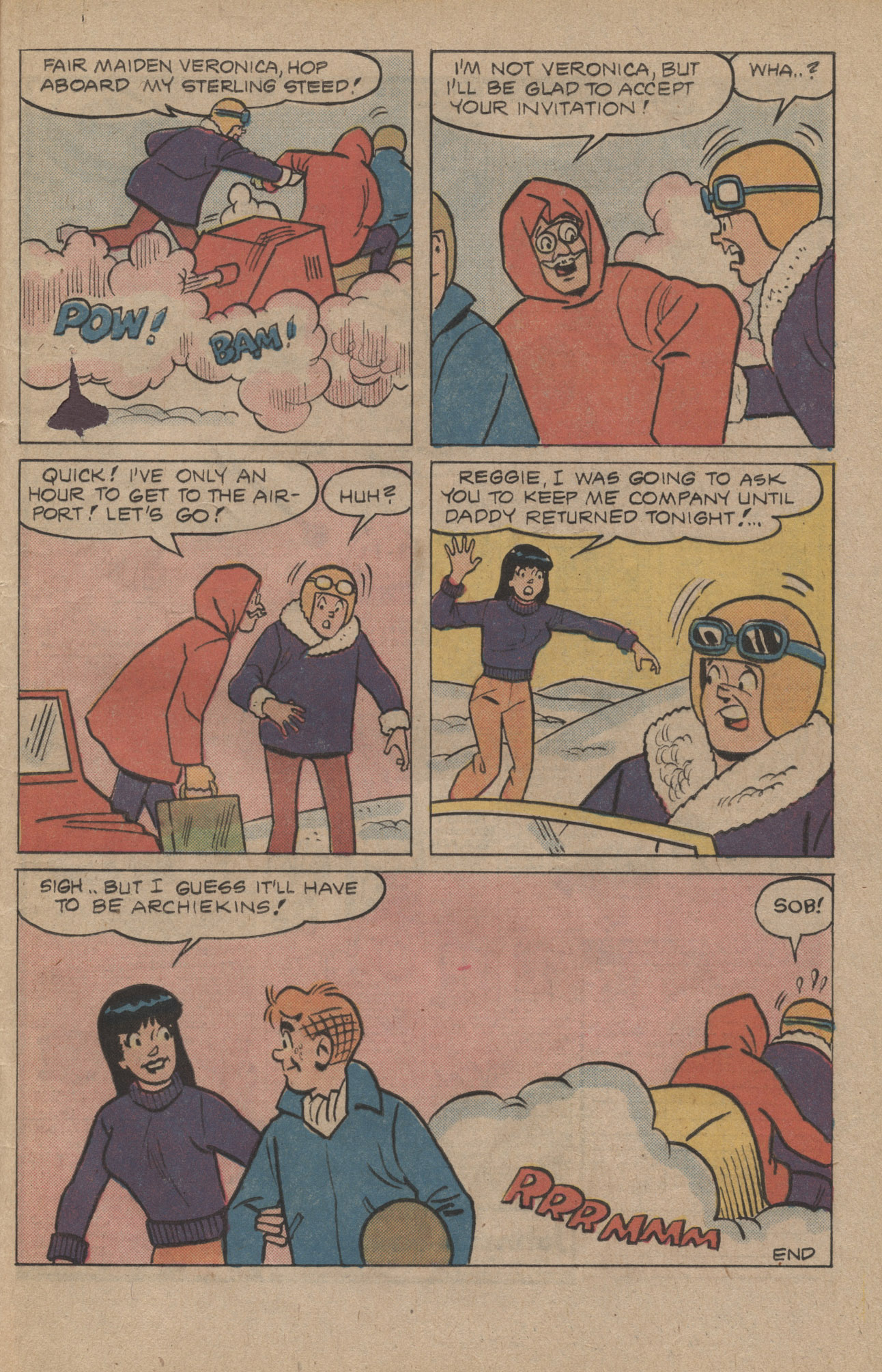 Read online Reggie and Me (1966) comic -  Issue #94 - 33