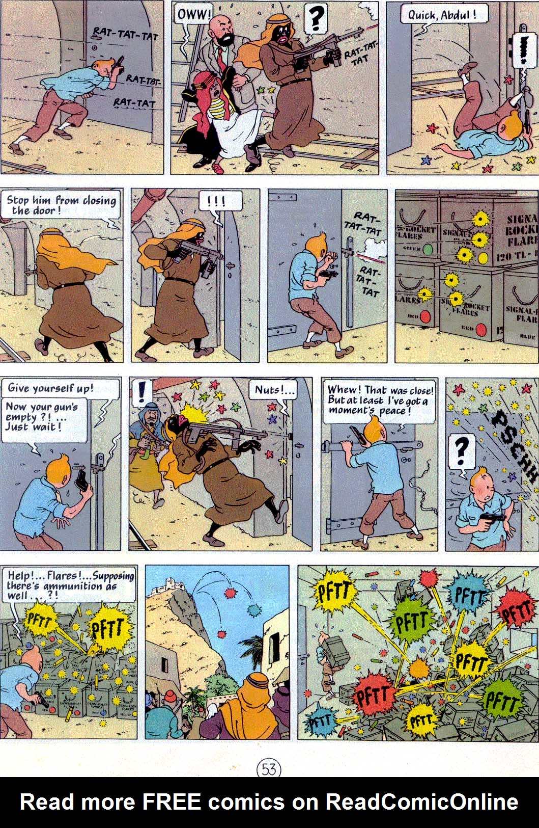 Read online The Adventures of Tintin comic -  Issue #15 - 57
