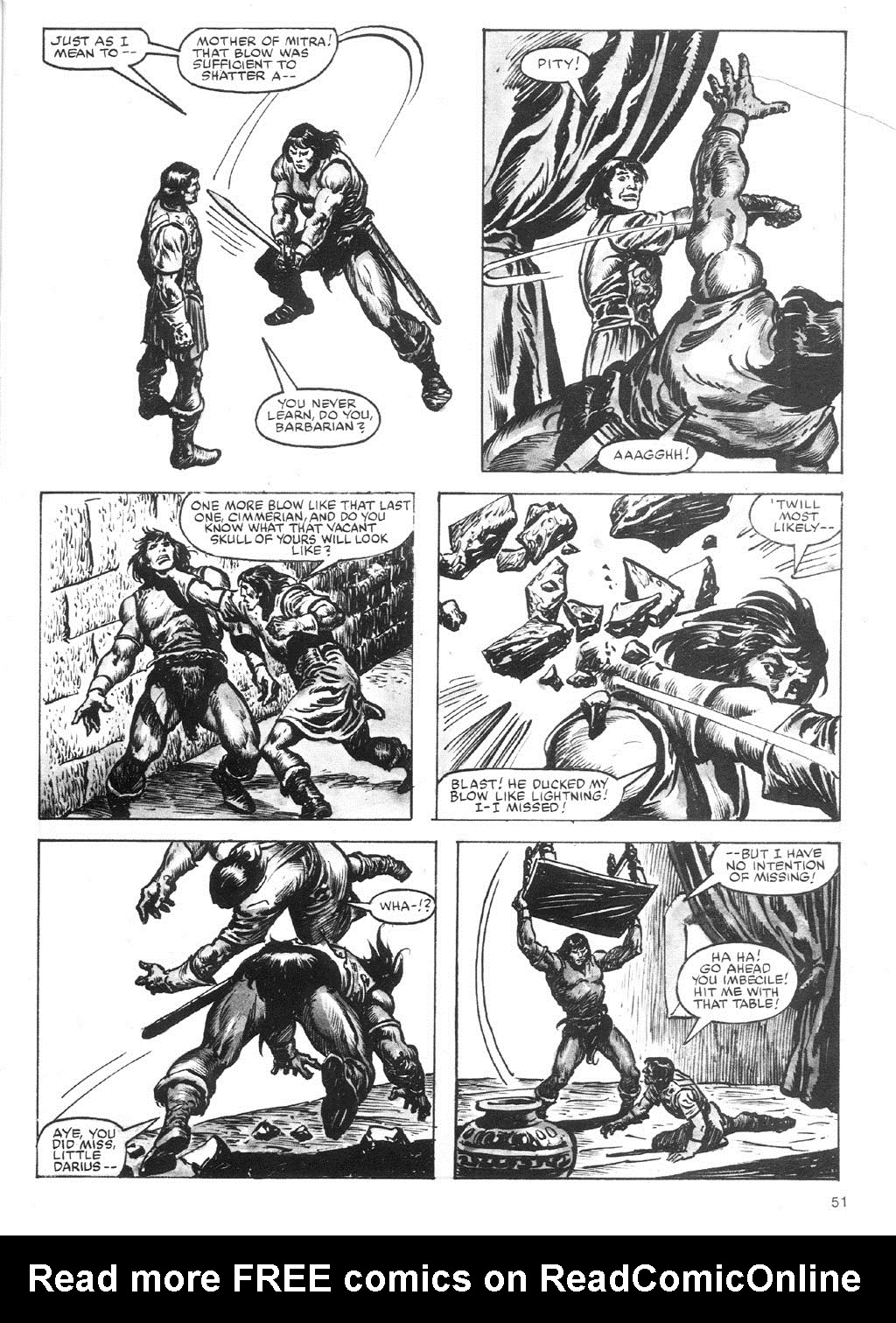 Read online The Savage Sword Of Conan comic -  Issue #87 - 51