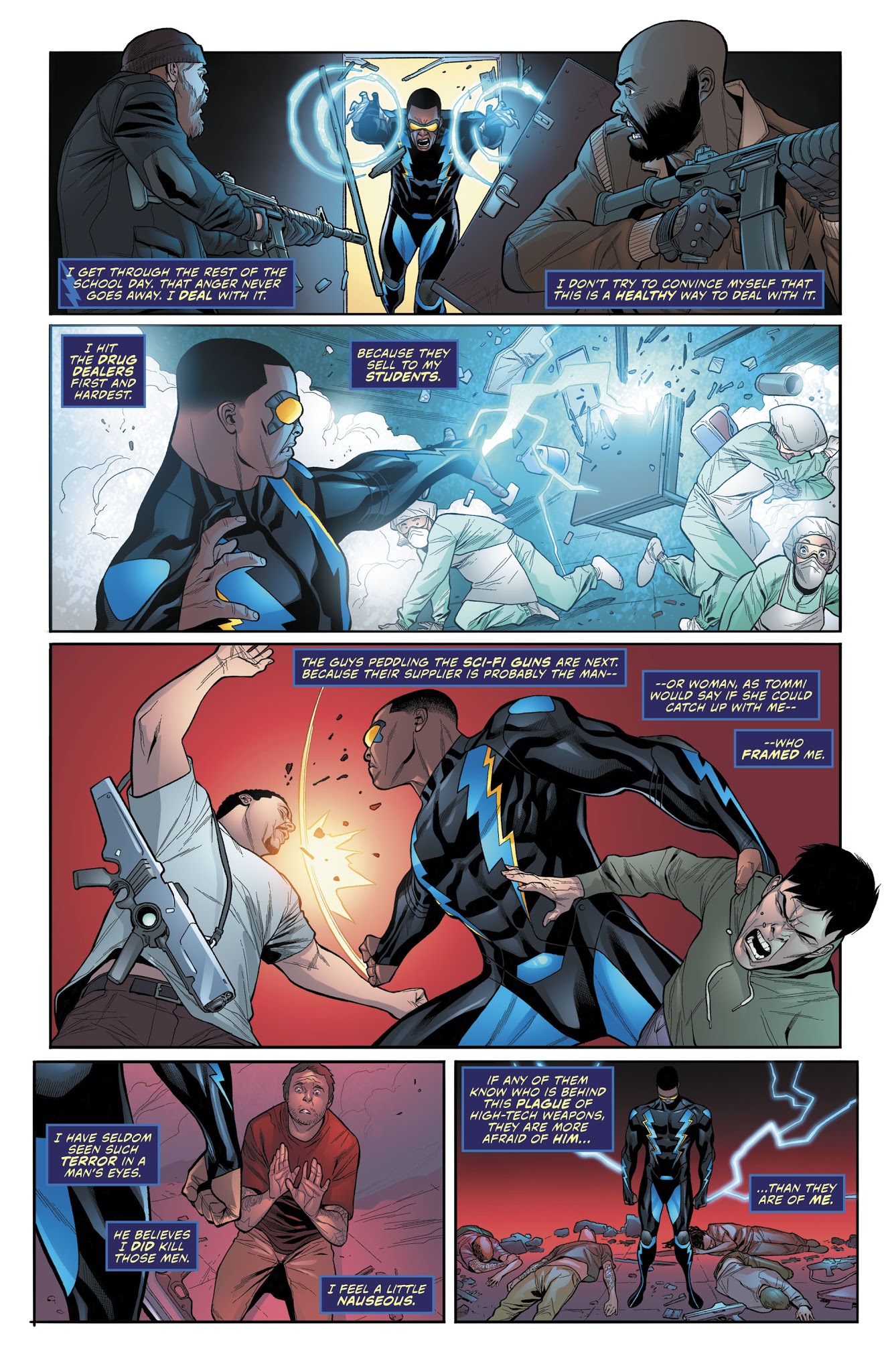 Read online Black Lightning: Cold Dead Hands comic -  Issue #2 - 17