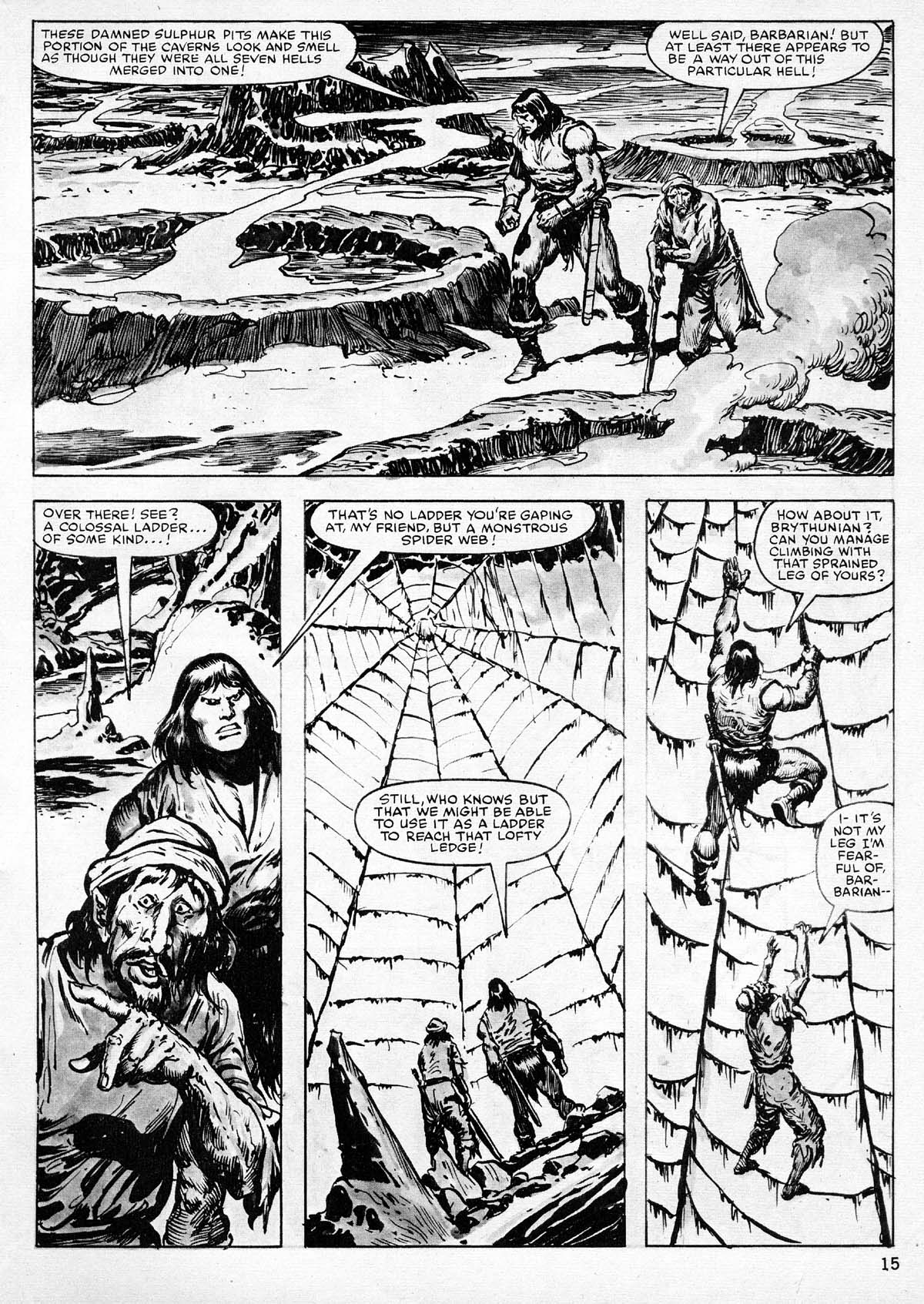 Read online The Savage Sword Of Conan comic -  Issue #77 - 15