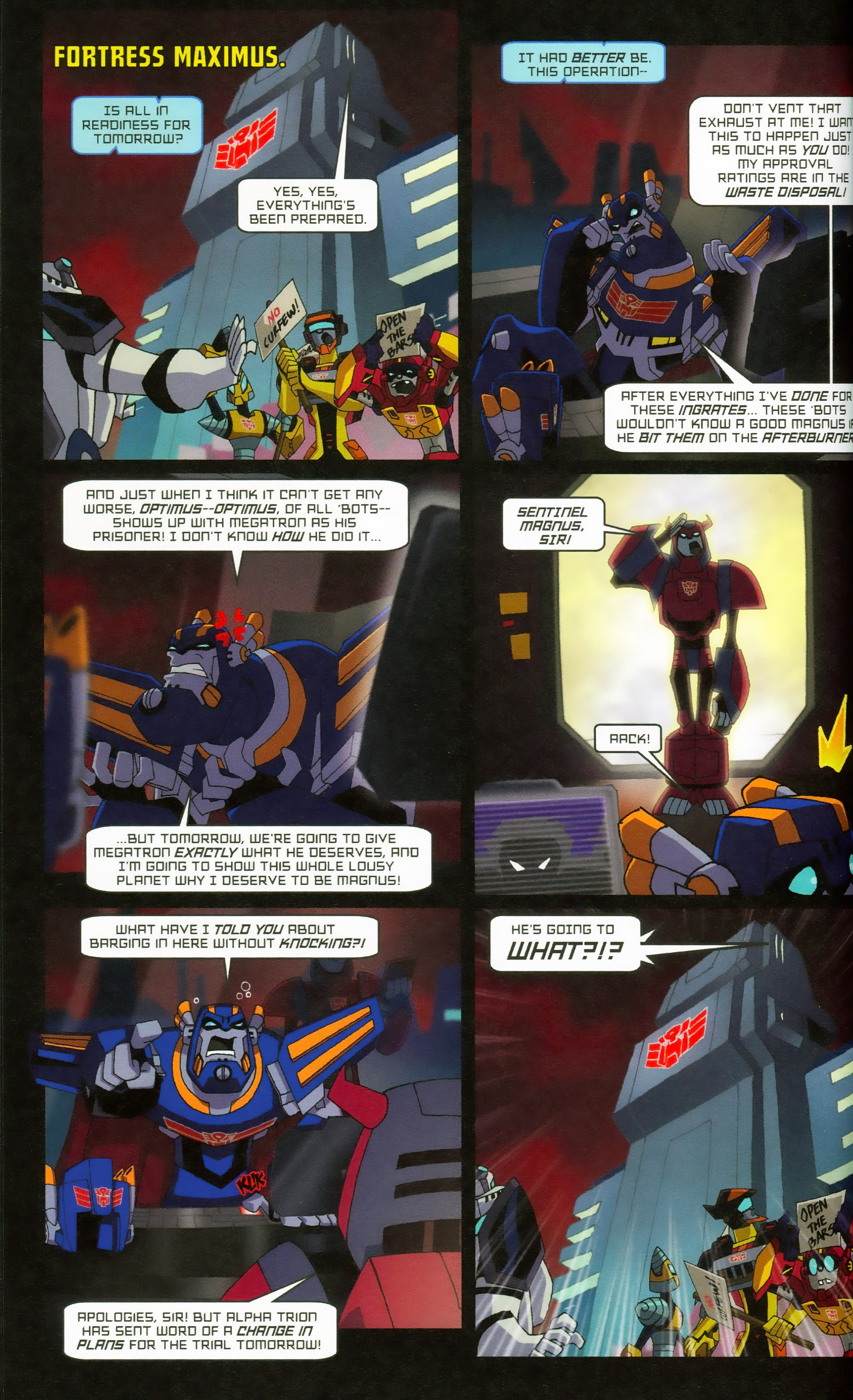 Read online Transformers Animated – Trial and Error comic -  Issue # Full - 18