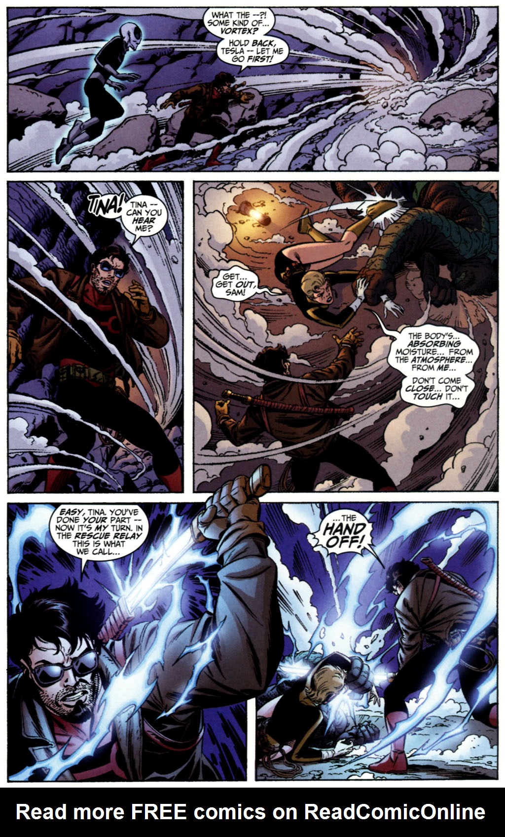 Read online Section Zero comic -  Issue #2 - 8