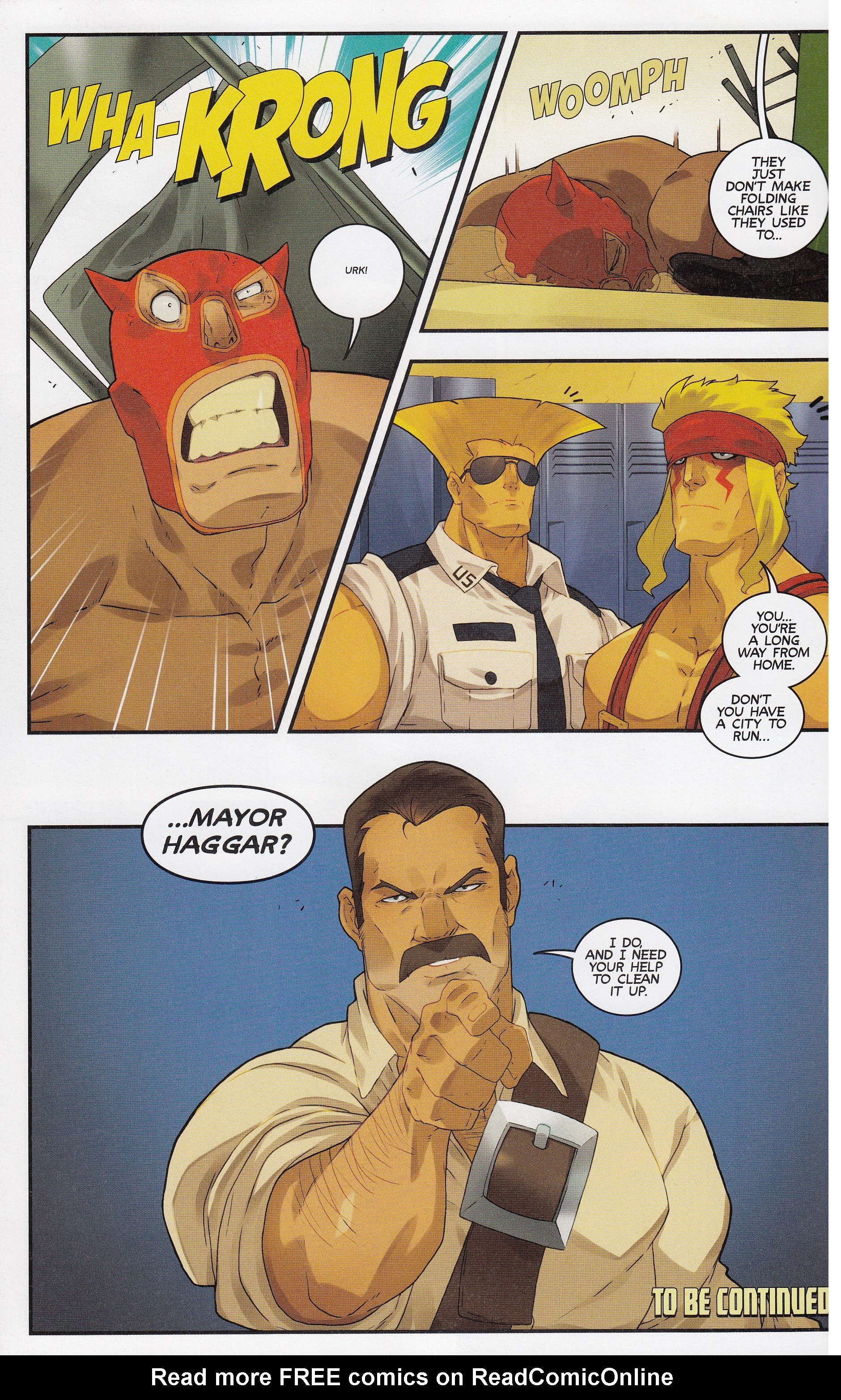 Read online Street Fighter Unlimited comic -  Issue #12 - 23