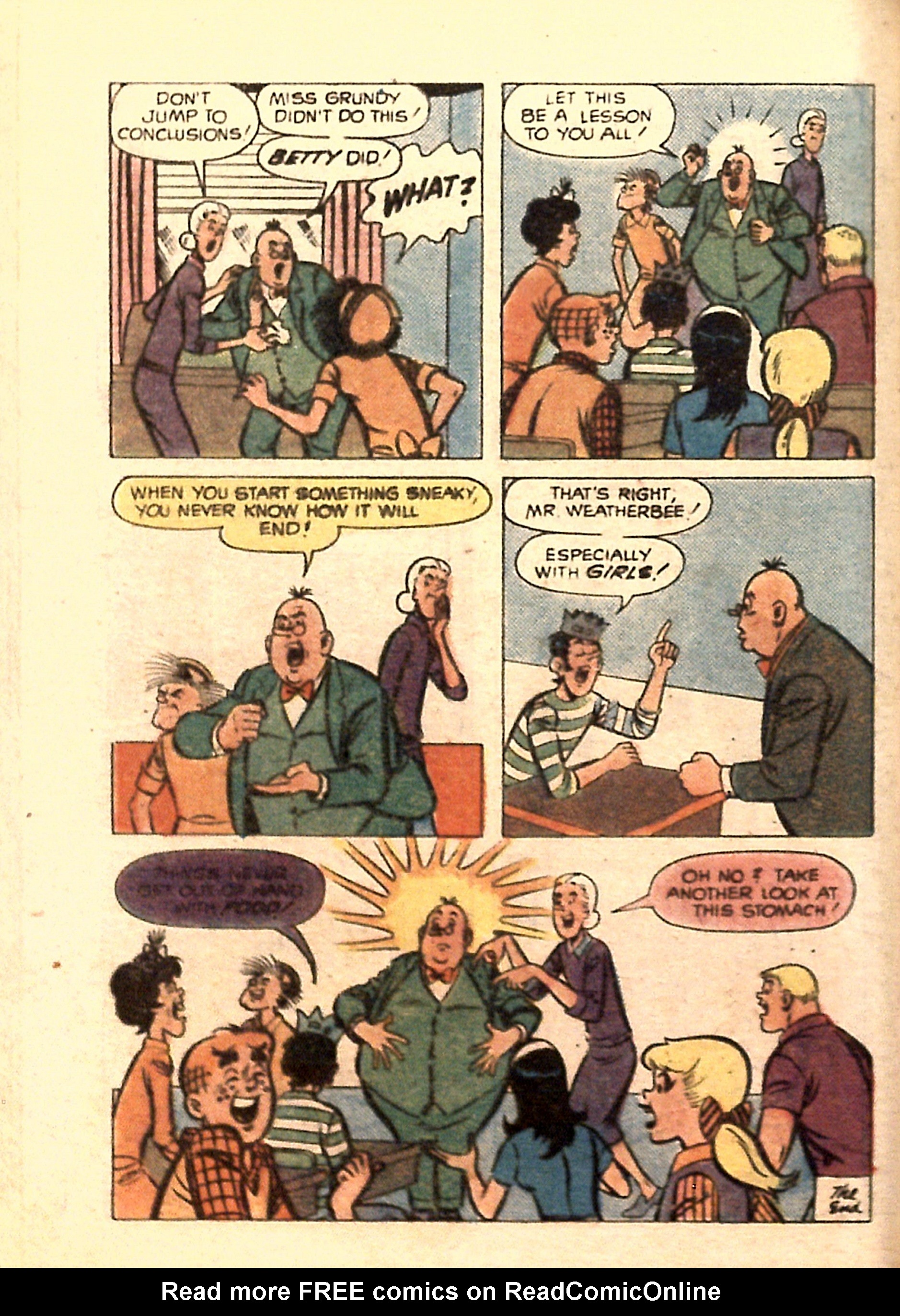 Read online Archie...Archie Andrews, Where Are You? Digest Magazine comic -  Issue #18 - 104