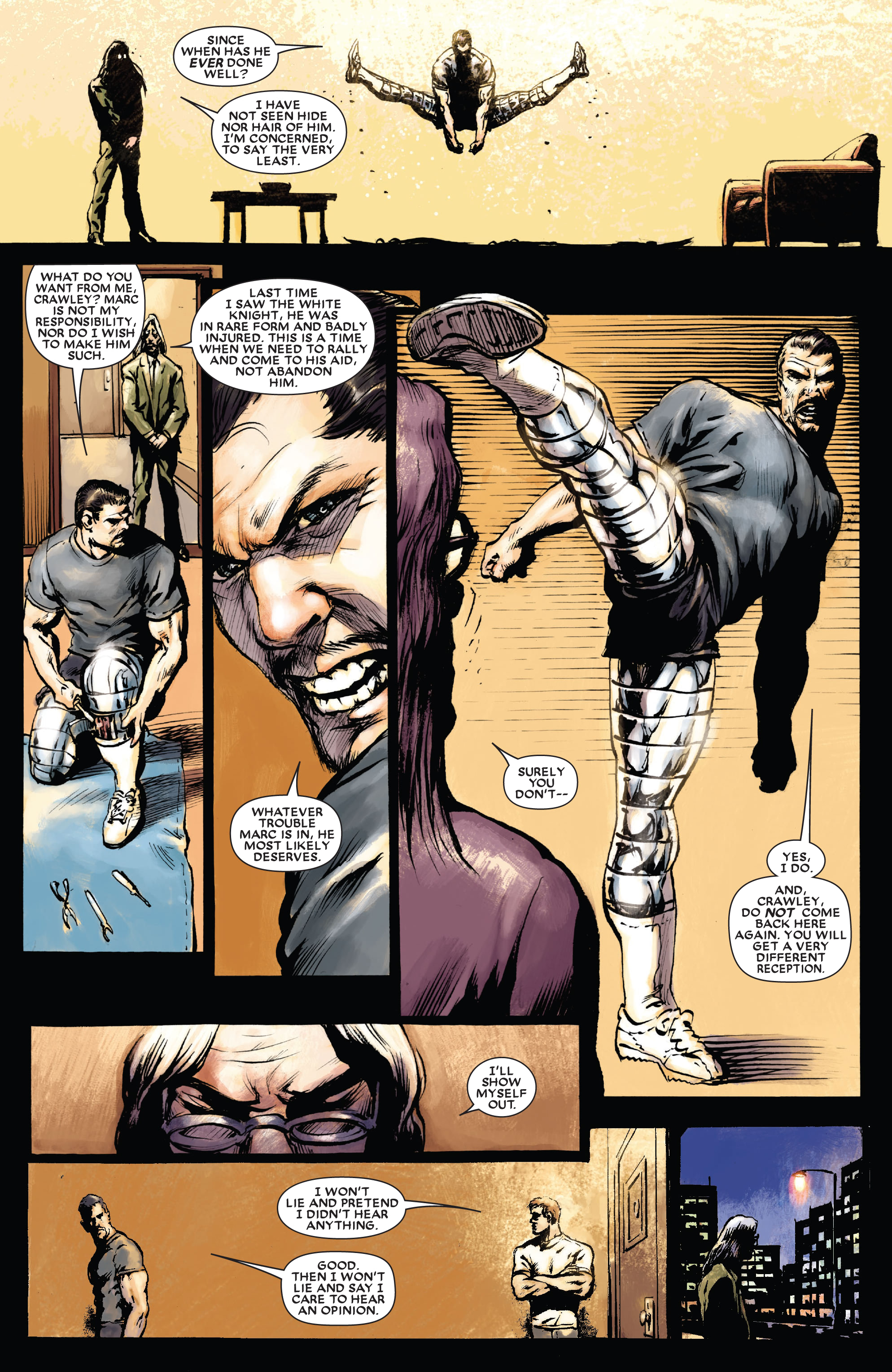 Read online Moon Knight by Huston, Benson & Hurwitz Omnibus comic -  Issue # TPB (Part 6) - 96