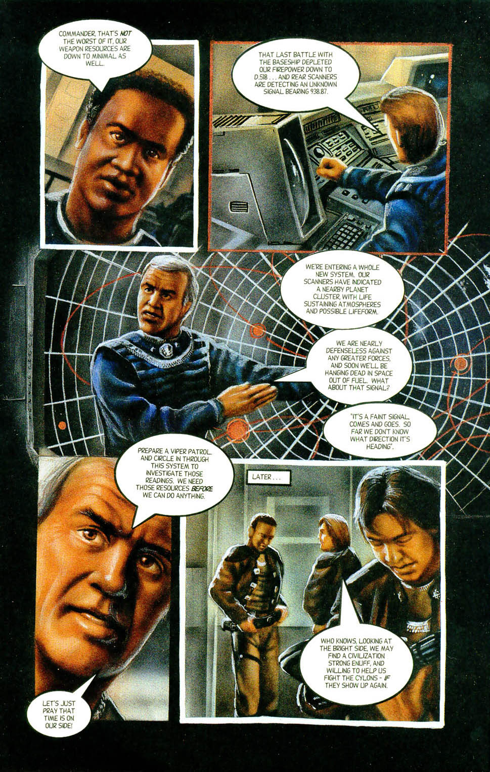 Read online Battlestar Galactica (1997) comic -  Issue #1 - 16