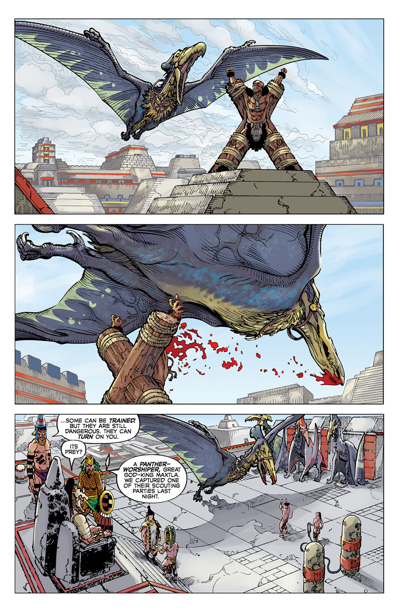 Read online Turok, Son of Stone (2010) comic -  Issue #2 - 14