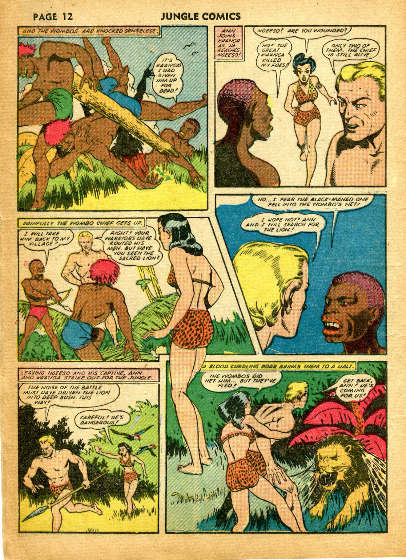 Read online Jungle Comics comic -  Issue #32 - 15
