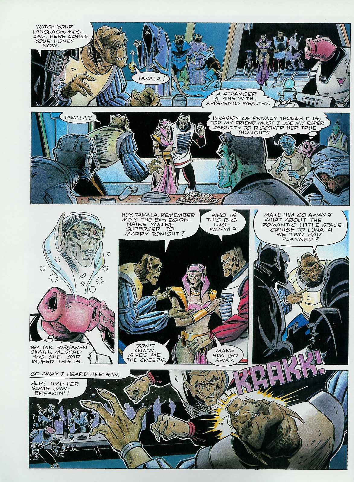 Read online Marvel Graphic Novel comic -  Issue #25 - The Alien Legion - A Grey Day to Die - 18