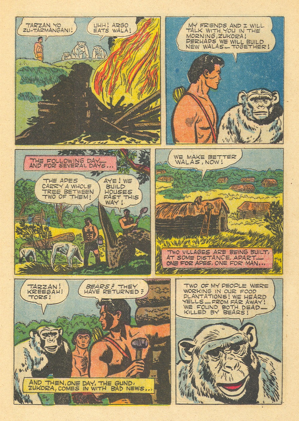 Read online Tarzan (1948) comic -  Issue #65 - 12