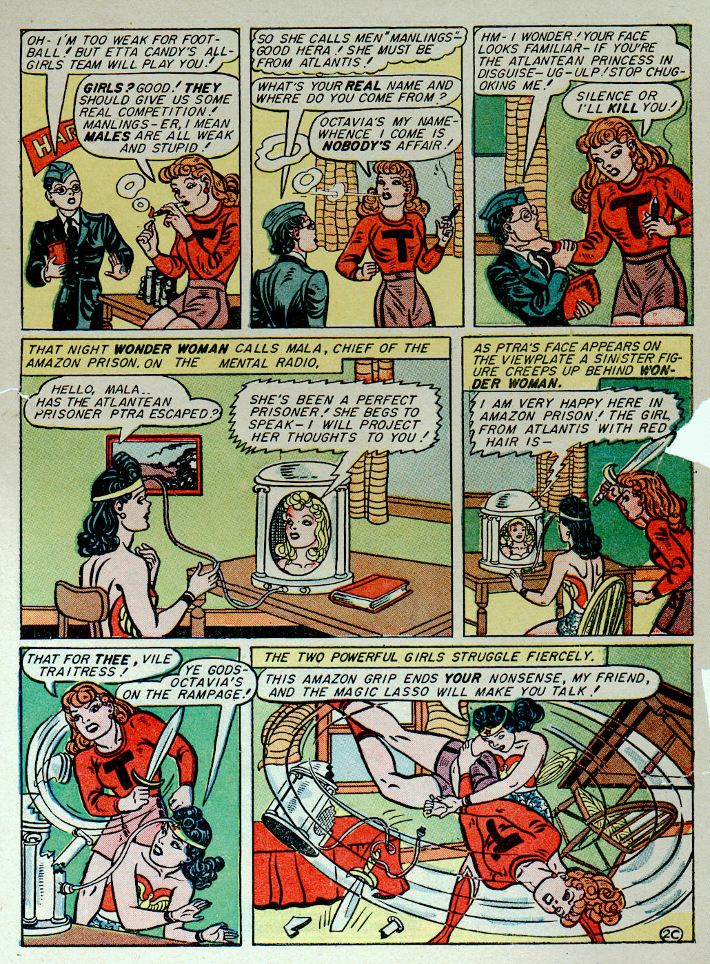 Read online Wonder Woman (1942) comic -  Issue #8 - 41