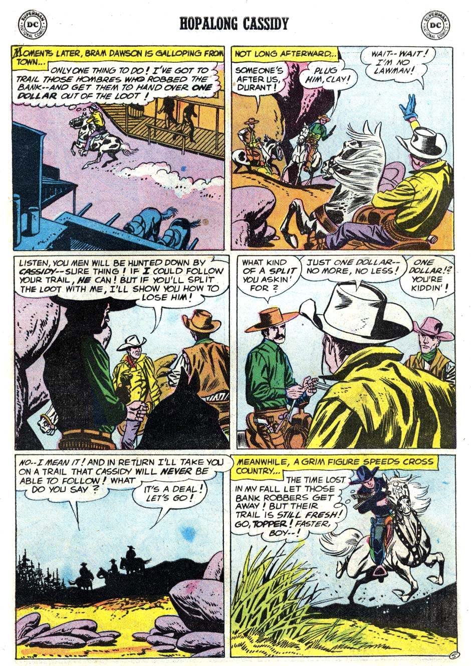 Read online Hopalong Cassidy comic -  Issue #123 - 7