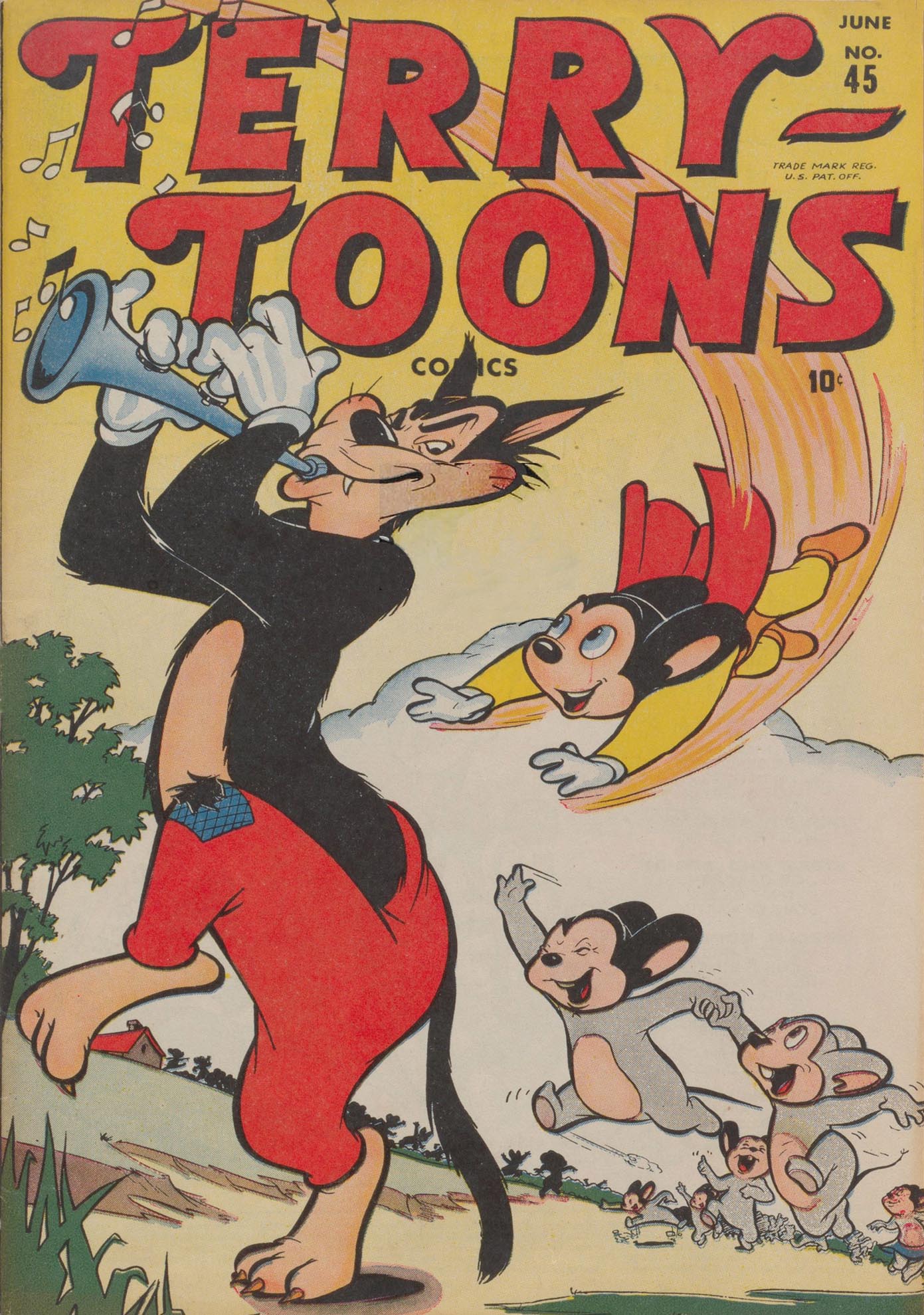 Read online Terry-Toons Comics comic -  Issue #45 - 1