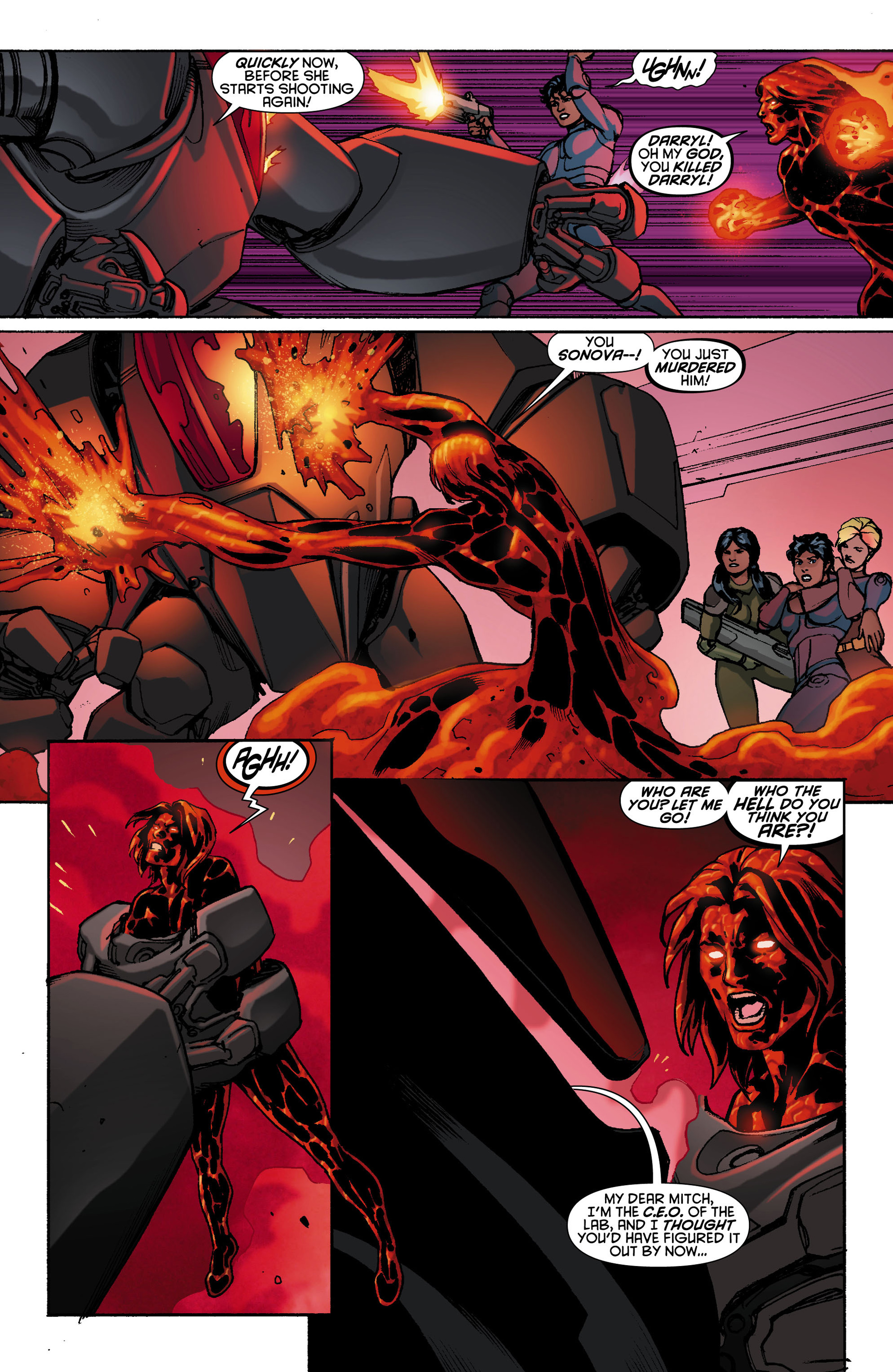 Read online Resurrection Man (2011) comic -  Issue #12 - 20