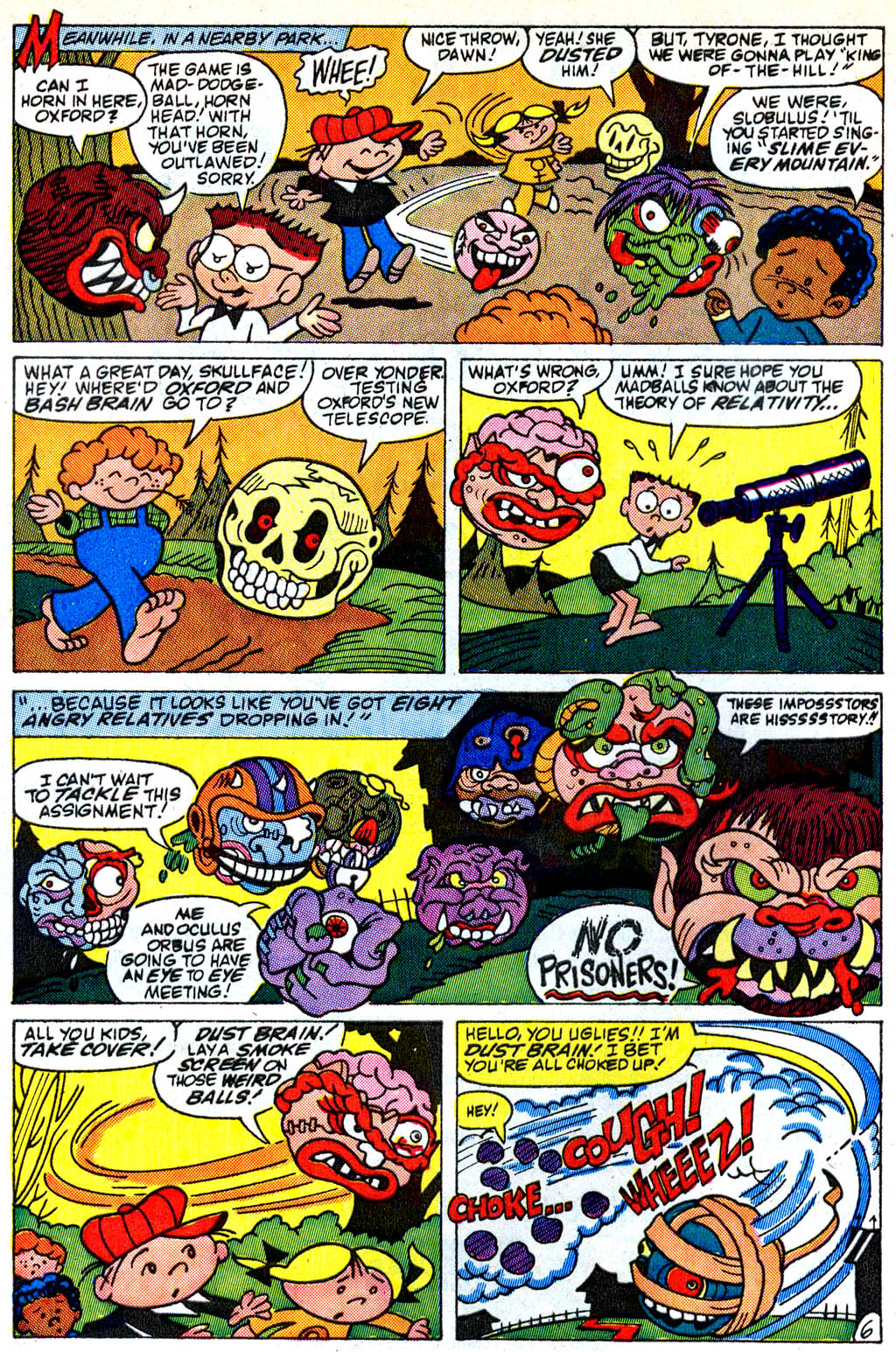 Read online Madballs comic -  Issue #4 - 7