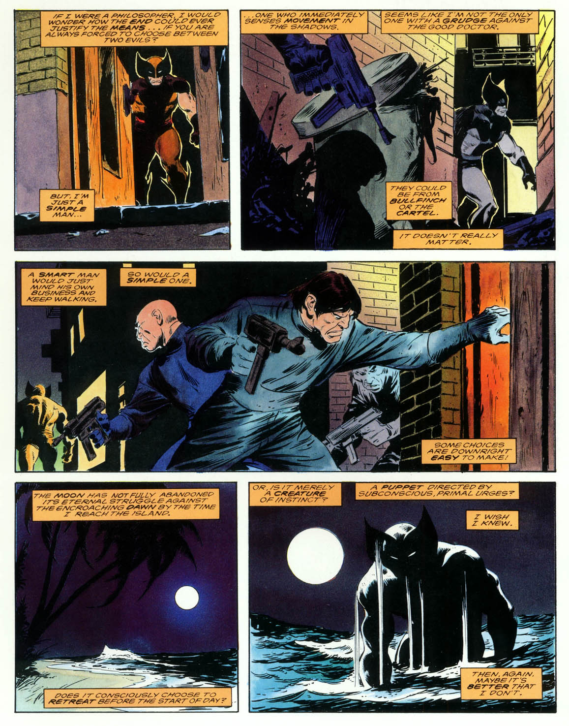 Read online Marvel Graphic Novel comic - Issue #67 - Wolverine - Bloody ...