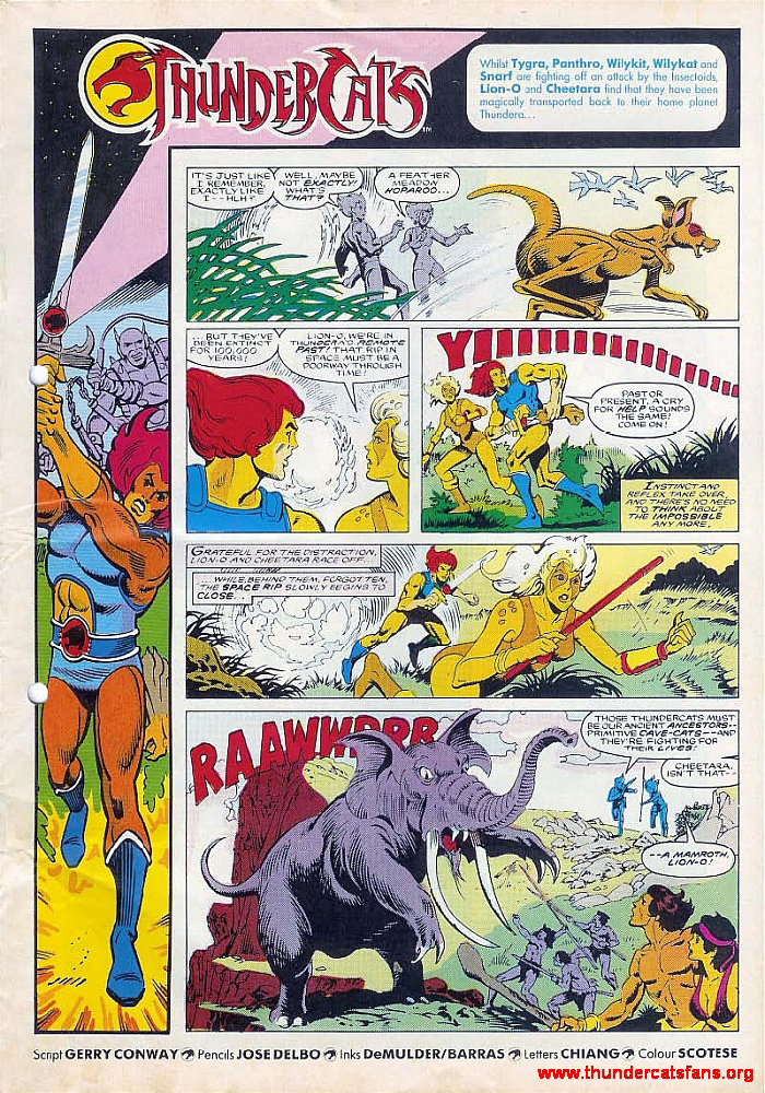 Read online ThunderCats (1987) comic -  Issue #14 - 3