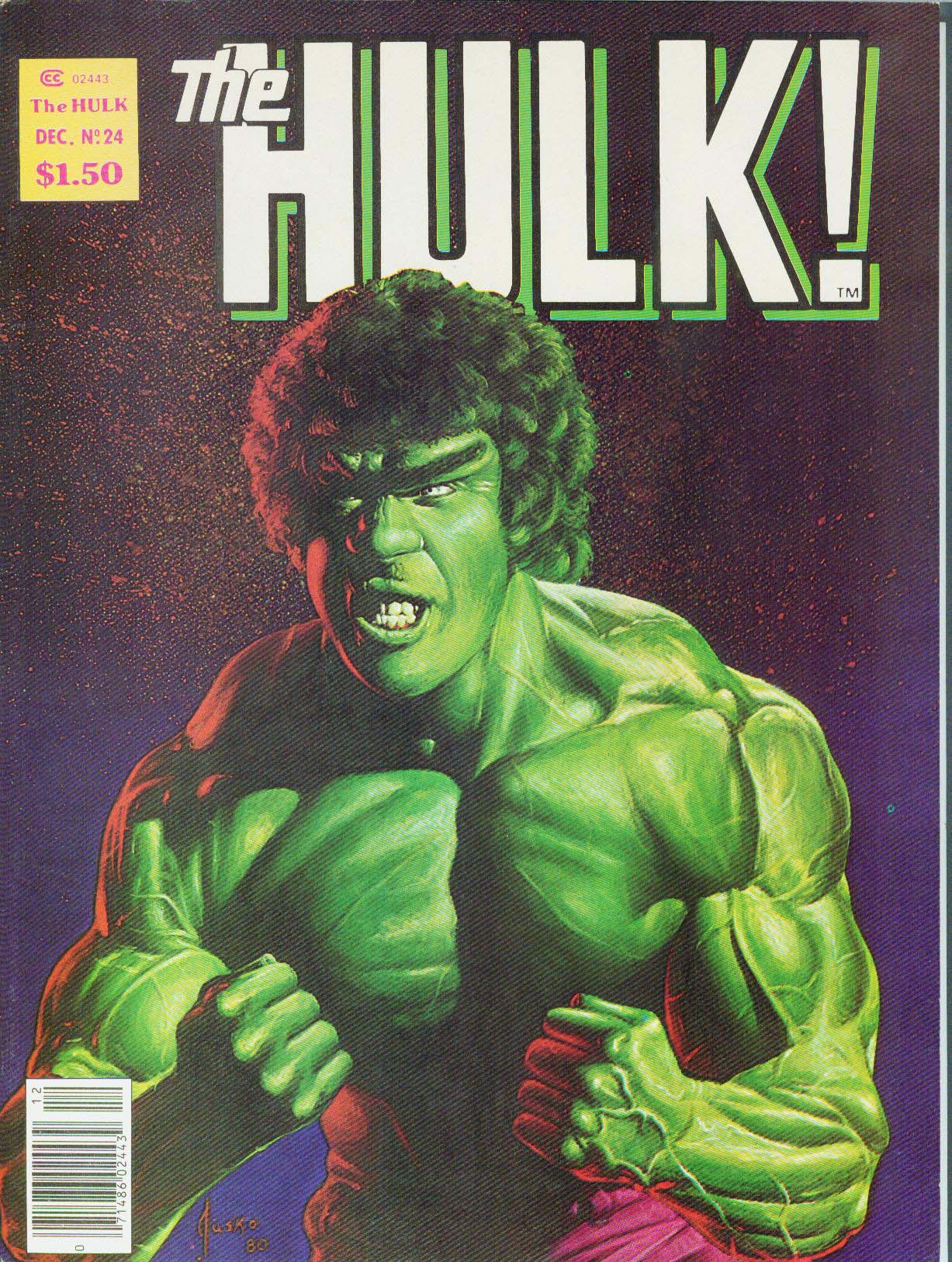 Read online Hulk (1978) comic -  Issue #24 - 1