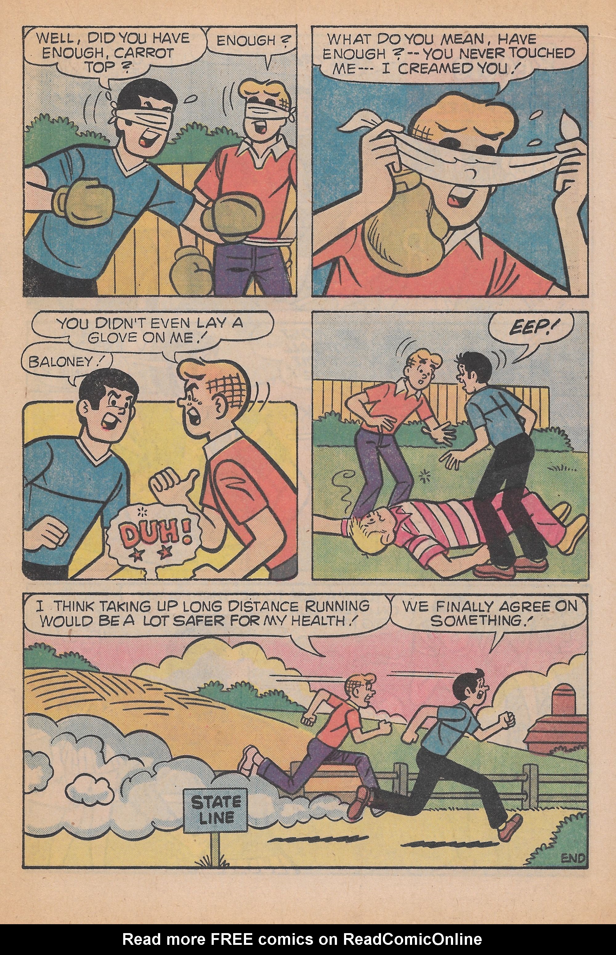 Read online Reggie and Me (1966) comic -  Issue #102 - 17