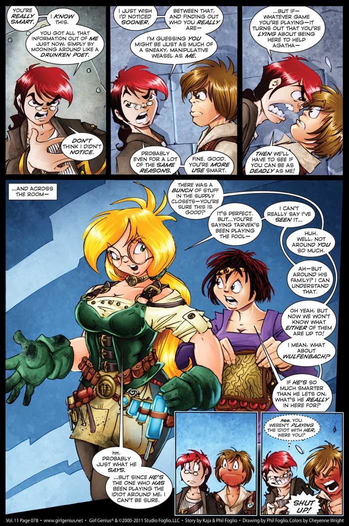 Read online Girl Genius (2002) comic -  Issue #11 - 80