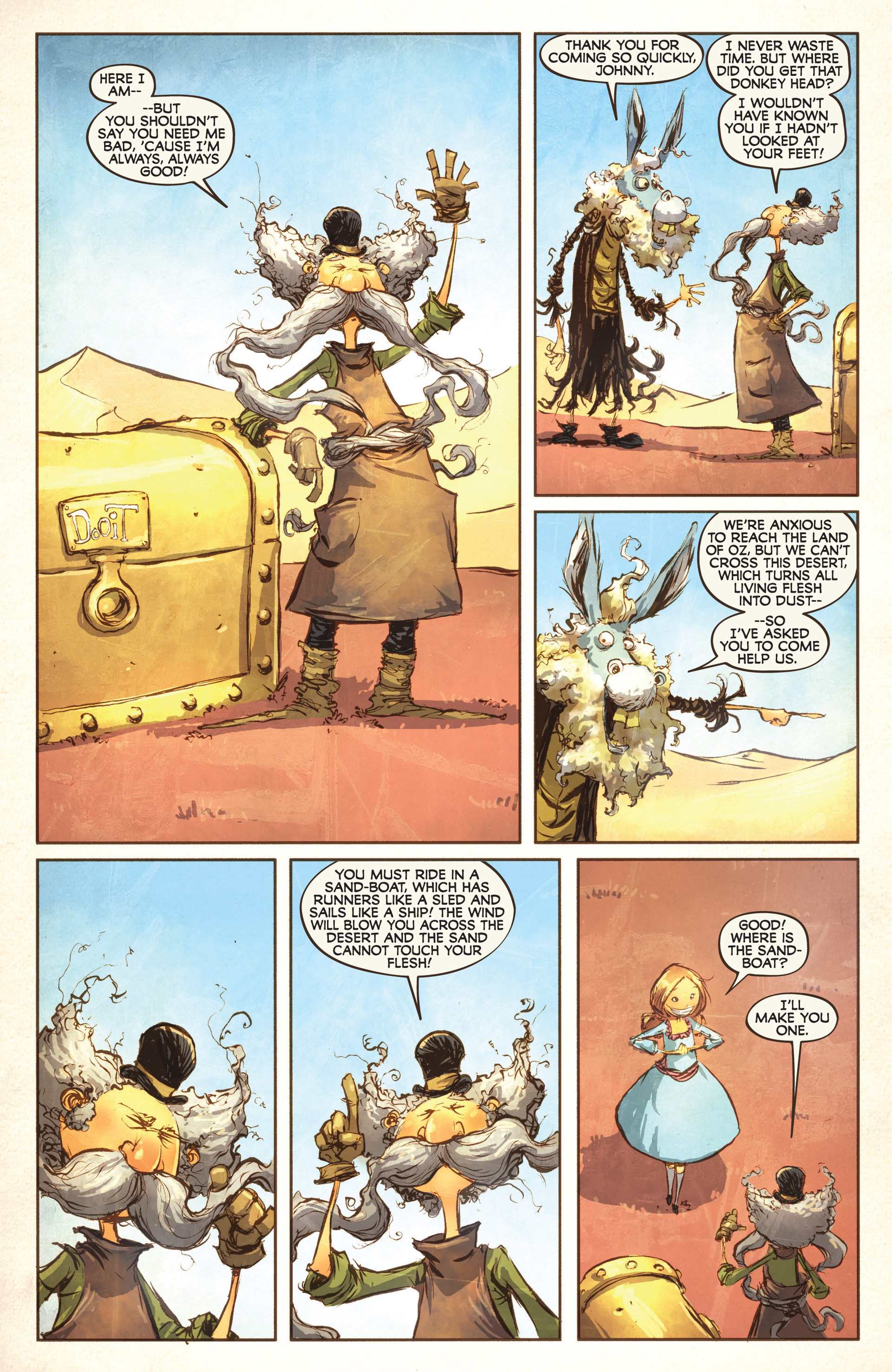 Read online Road To Oz comic -  Issue #4 - 8