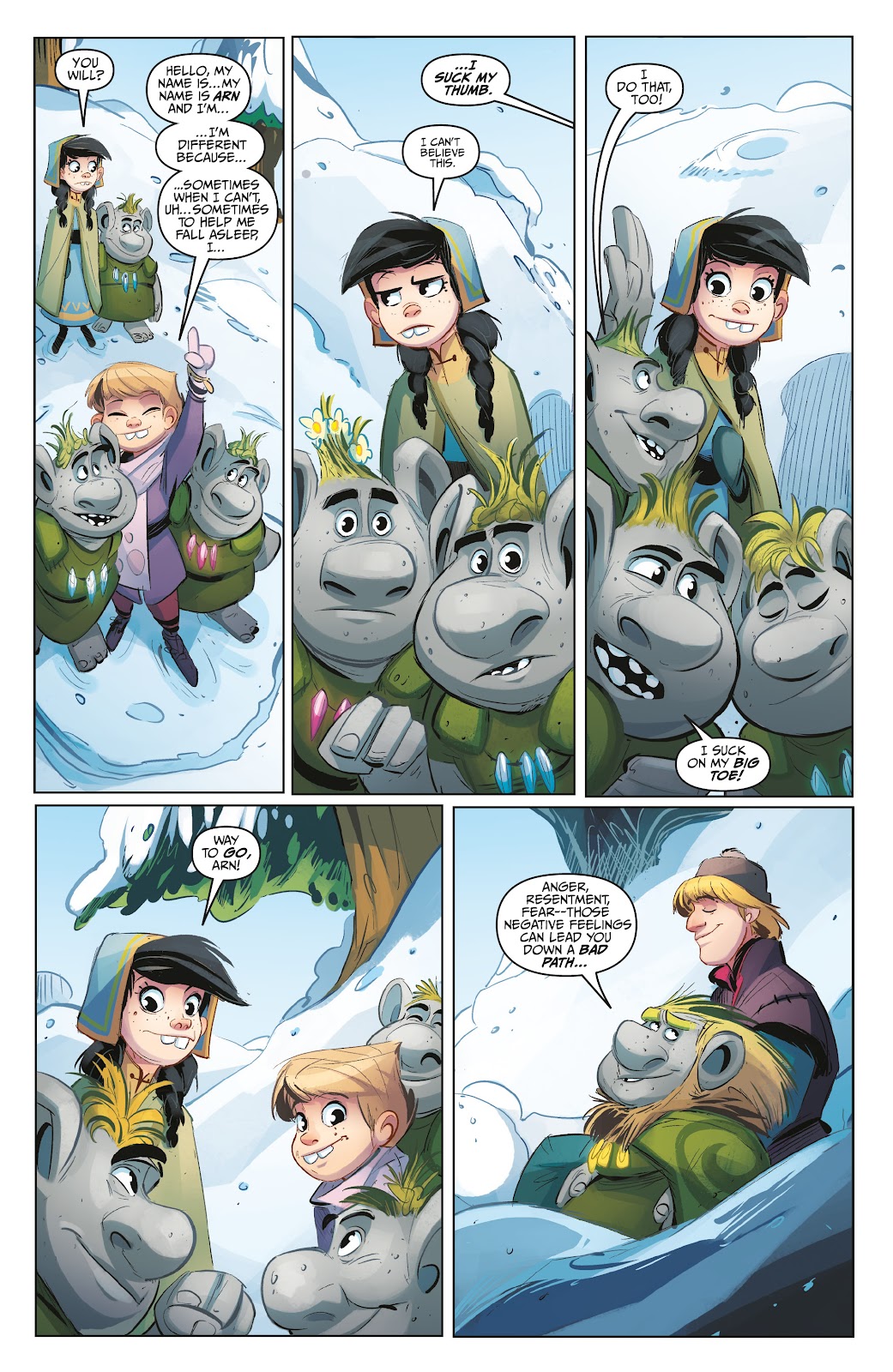 Read online Disney Frozen: The Hero Within comic -  Issue #2 - 17
