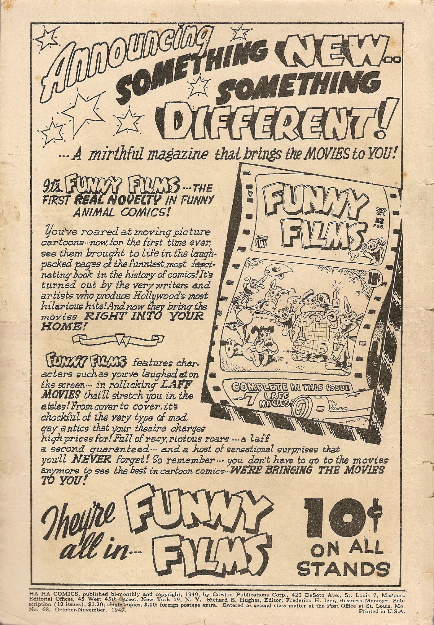 Read online Ha Ha Comics comic -  Issue #68 - 2