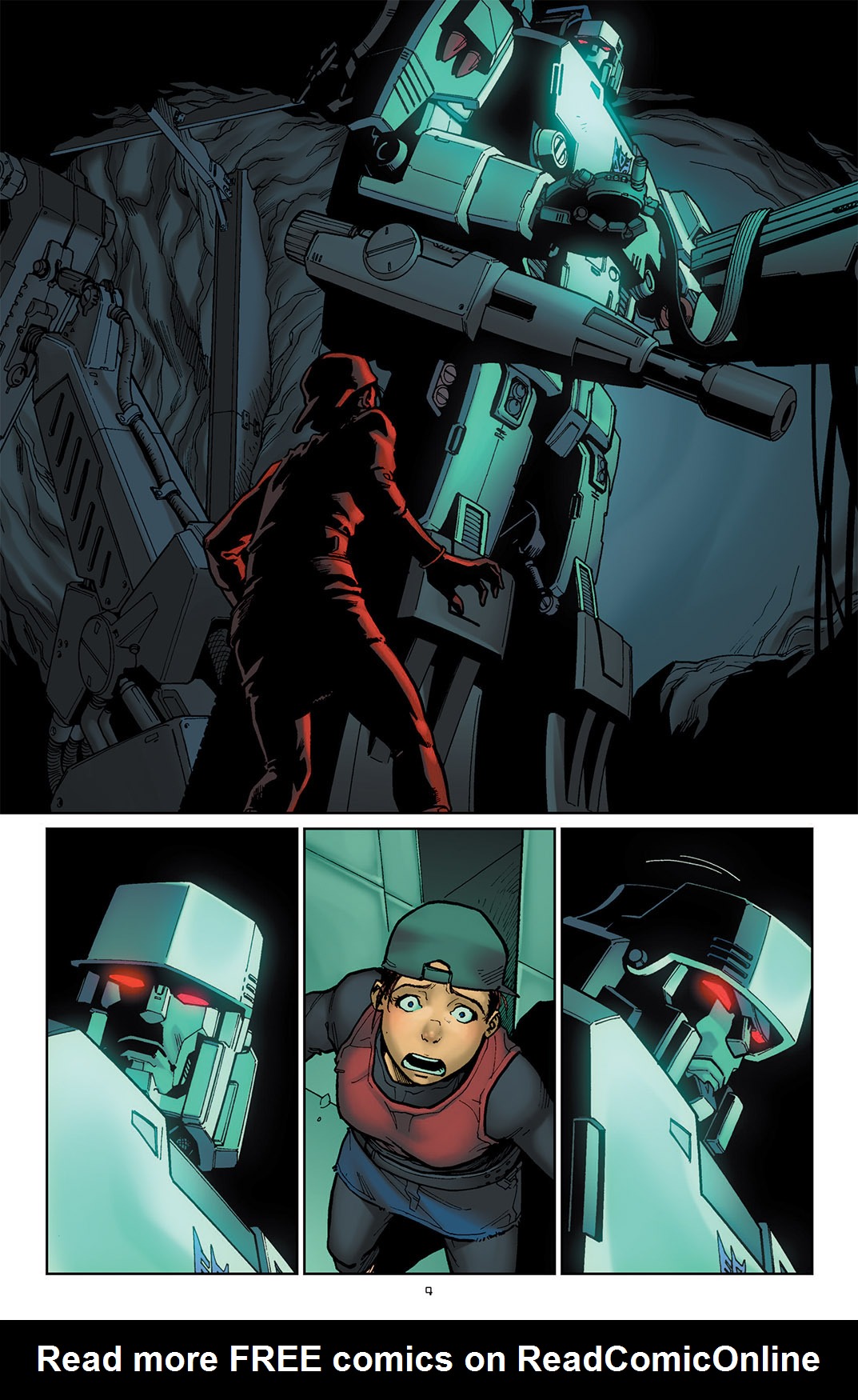 Read online The Transformers: Infiltration comic -  Issue #5 - 9