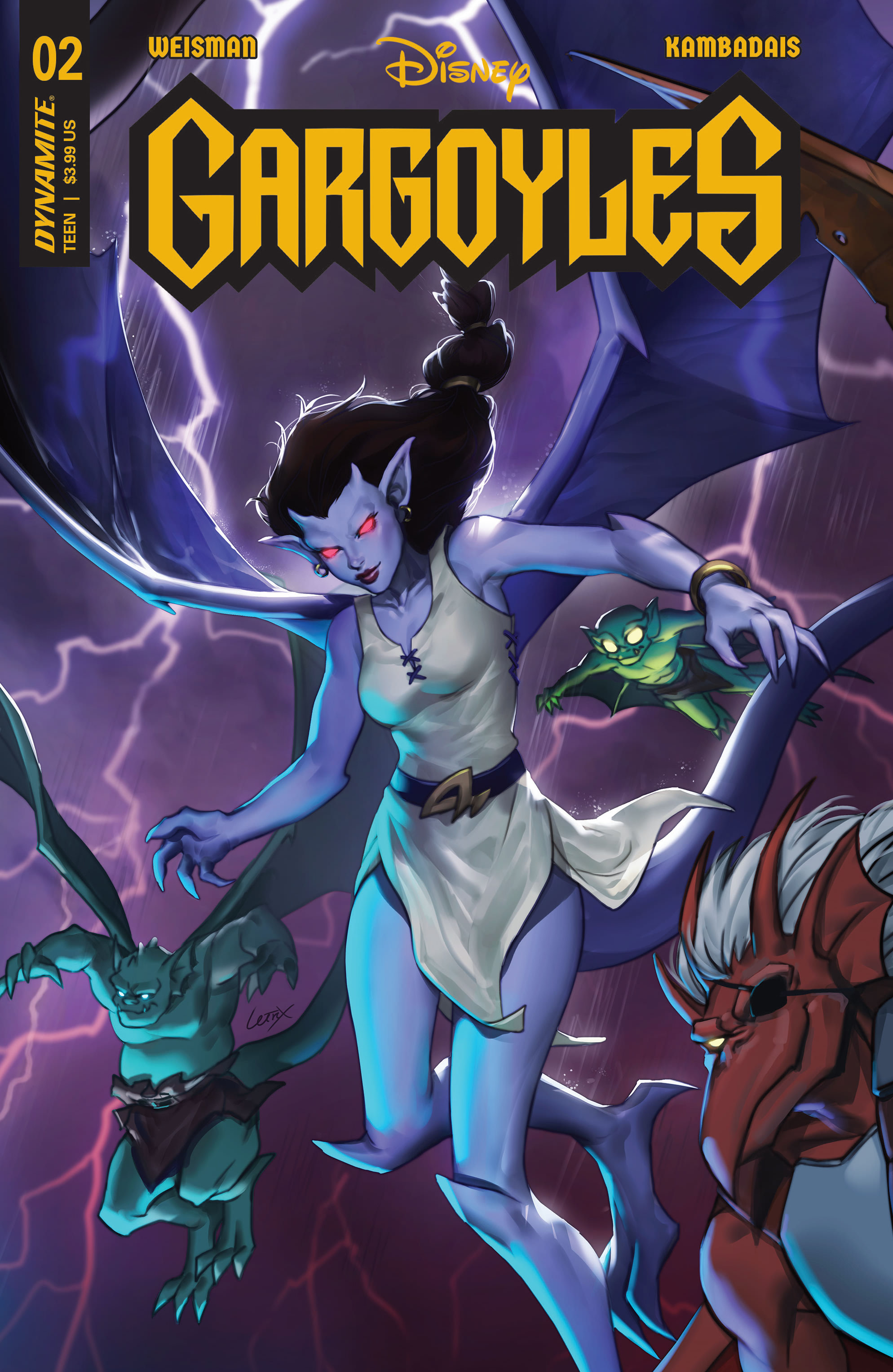 Read online Gargoyles (2022) comic -  Issue #2 - 4
