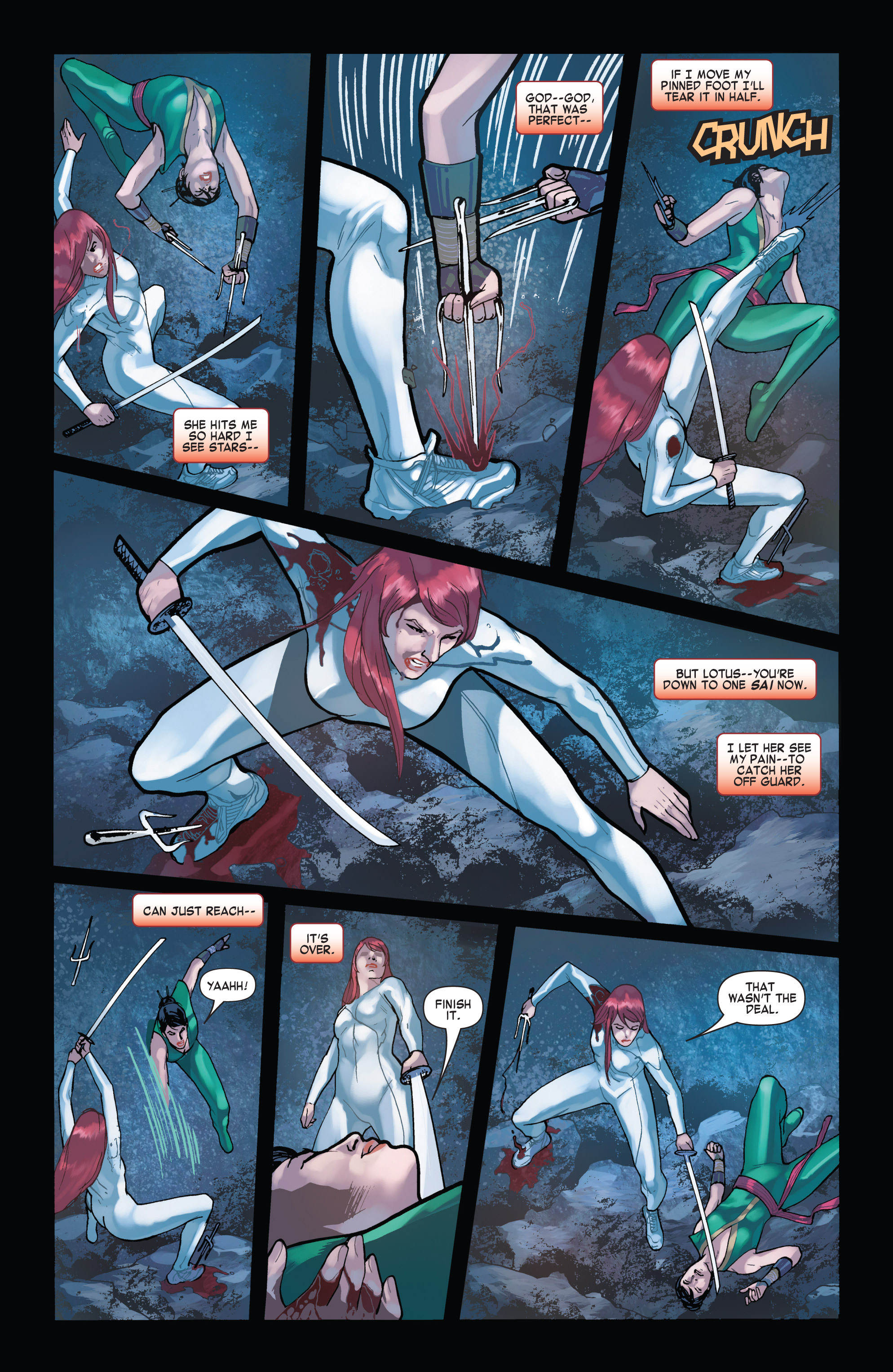 Read online Shadowland: Daughters of the Shadow comic -  Issue #3 - 21