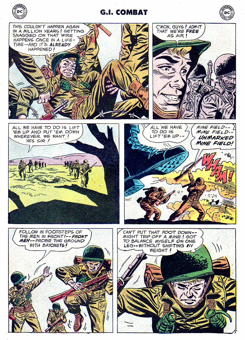 Read online G.I. Combat (1952) comic -  Issue #57 - 7