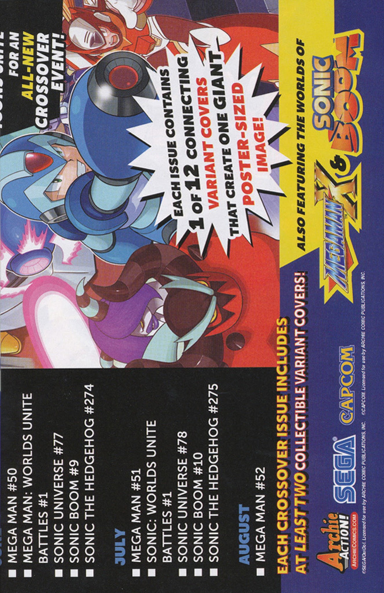 Read online Free Comic Book Day 2015 comic -  Issue # Sonic the Hedgehog - Mega Man Worlds Unite Prelude - 21