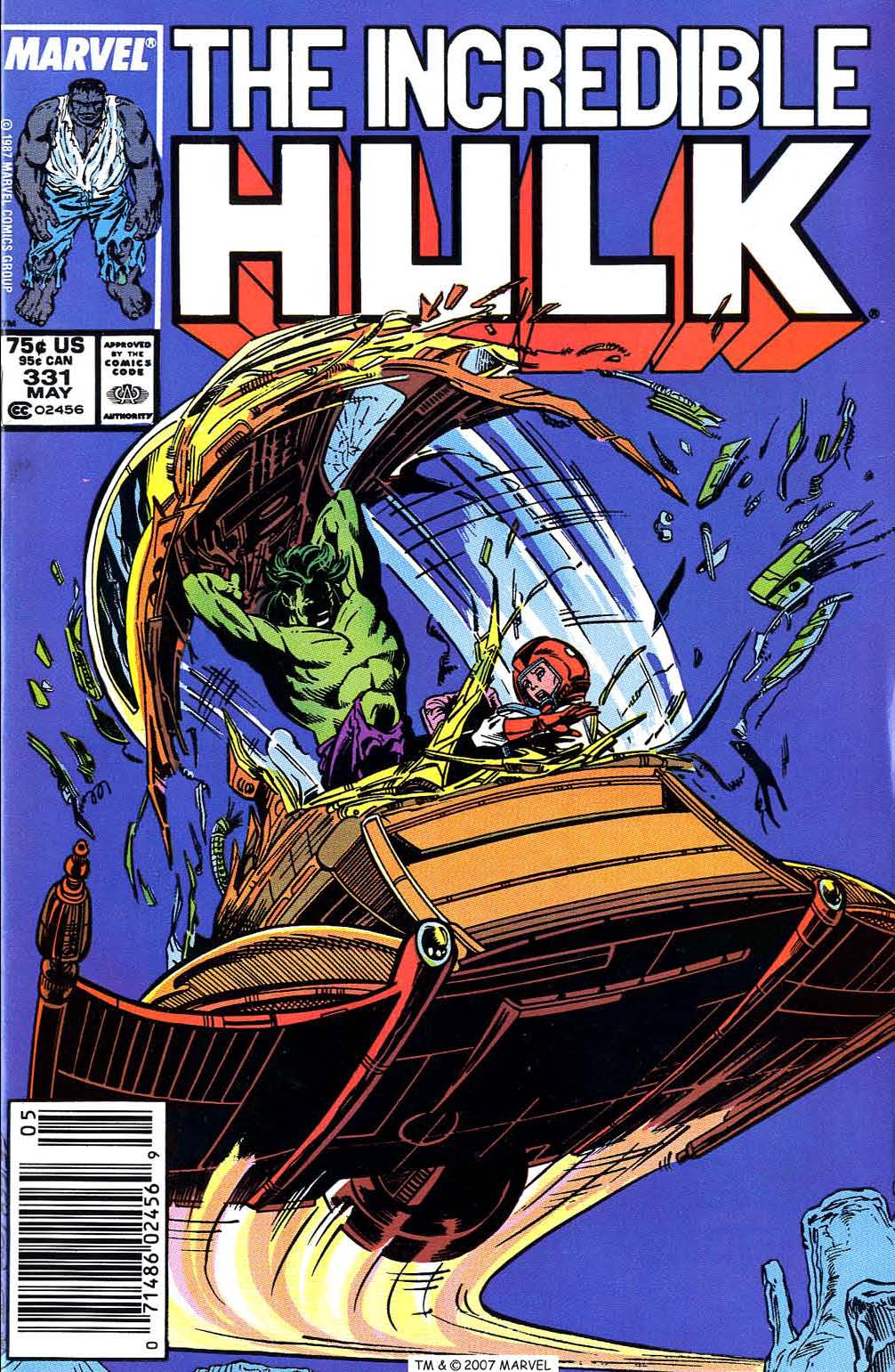 Read online The Incredible Hulk (1968) comic -  Issue #331 - 1