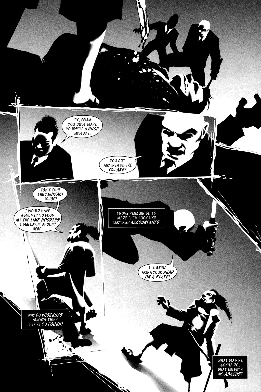 Read online Sam Noir: Samurai Detective comic -  Issue #3 - 5