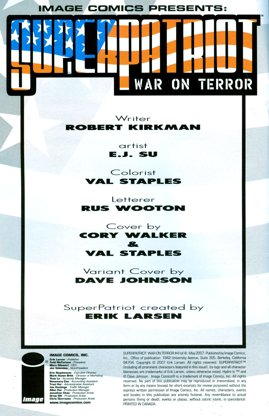 Read online Superpatriot: War on Terror comic -  Issue #4 - 2