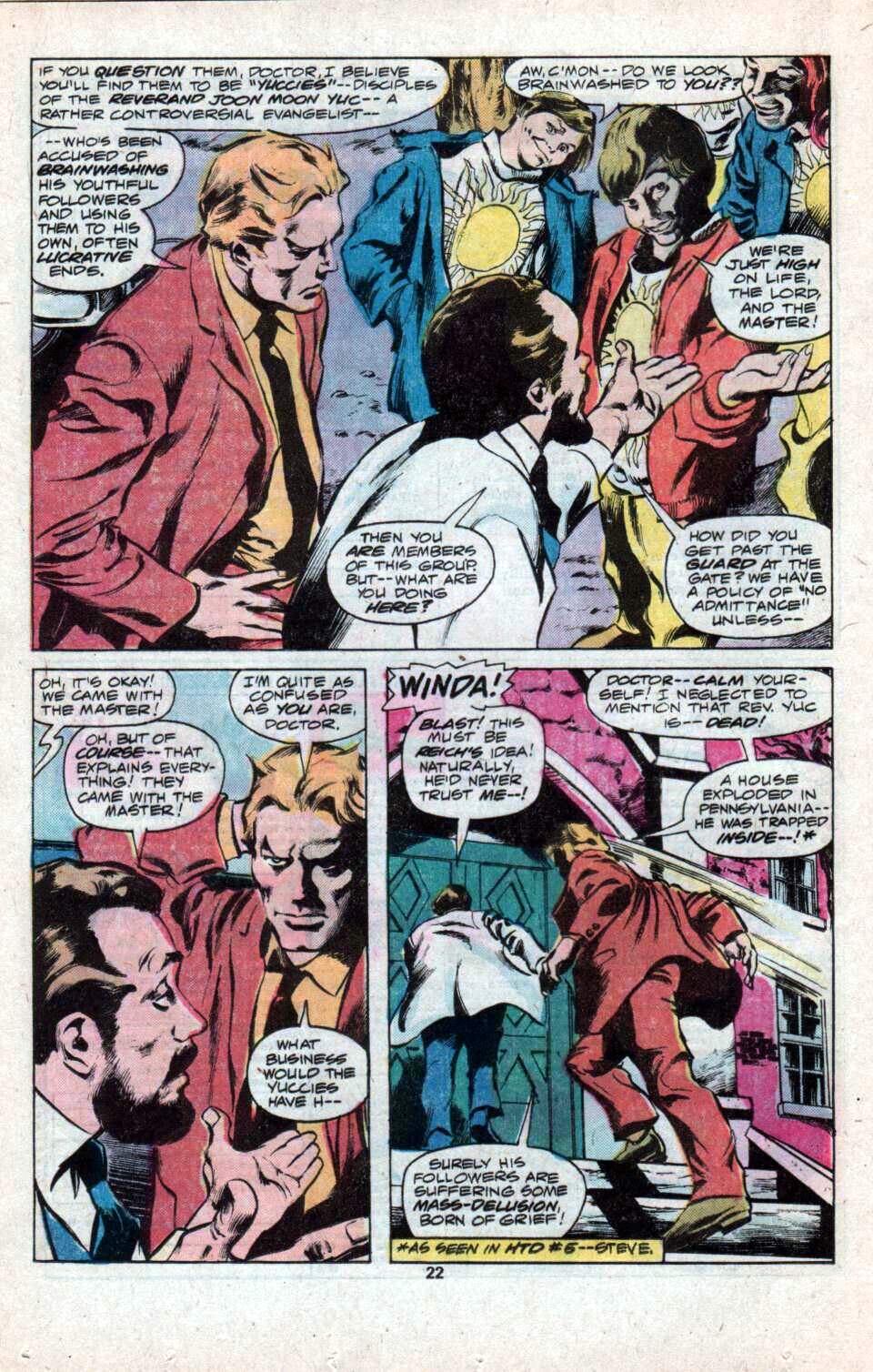 Read online Howard the Duck (1976) comic -  Issue #13 - 13